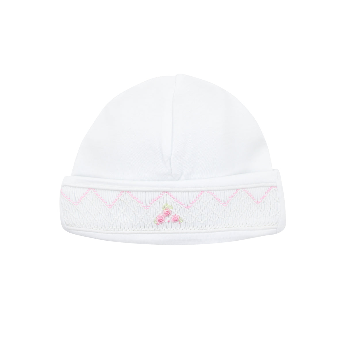 Smock Roses Embroidery Hat | Baby Girl