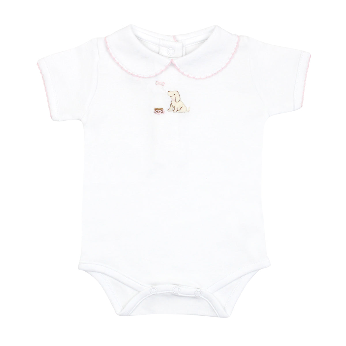 Puppies World Embroidery Body | Baby Girl