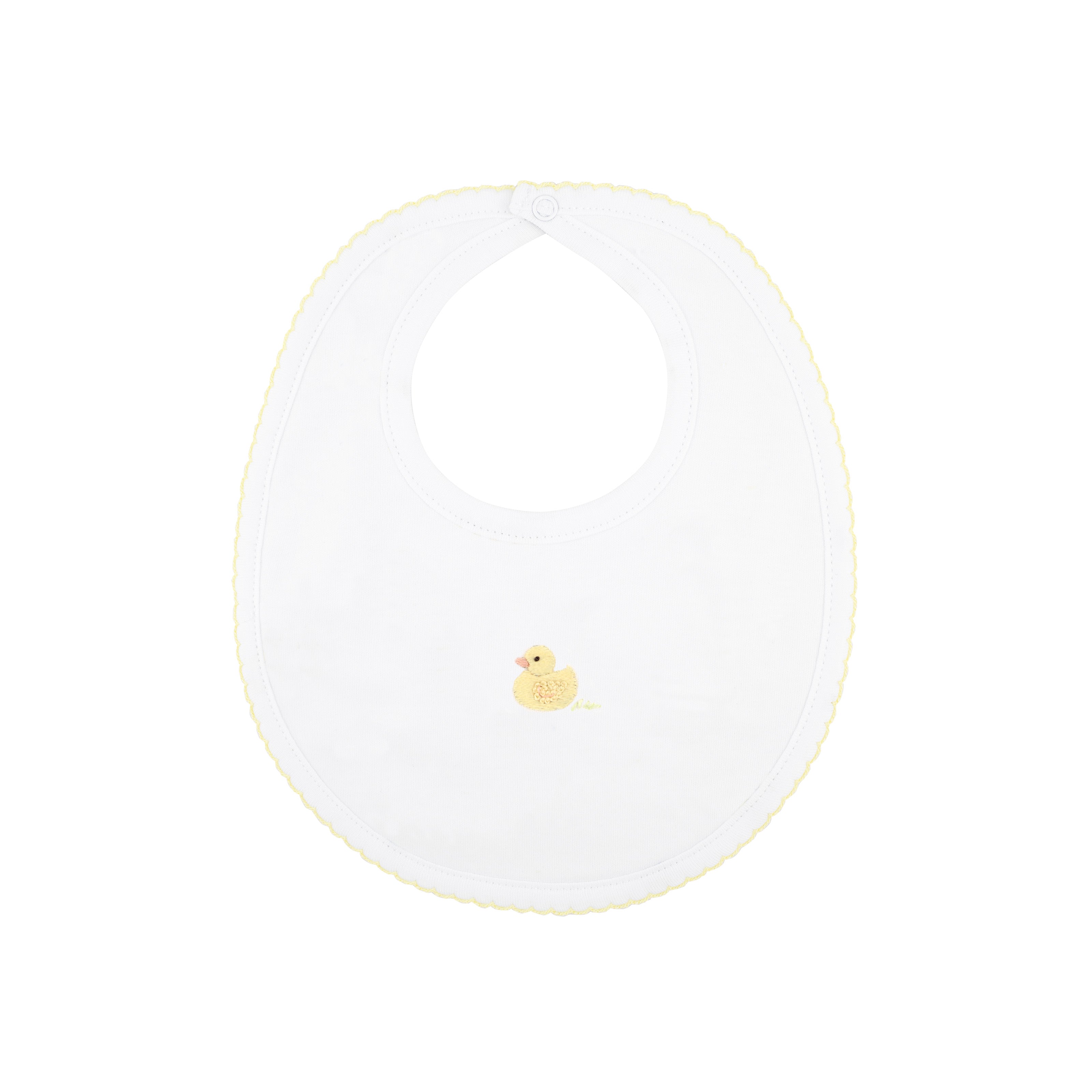 Bath Time Embroidery Bib | Baby Unisex