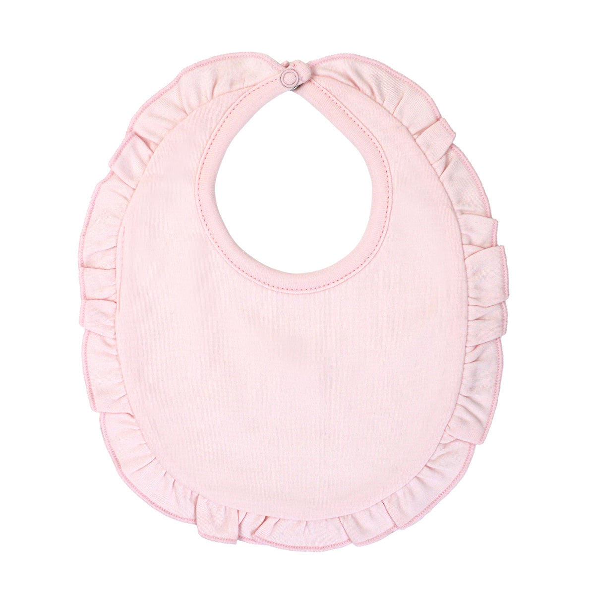 Basic Collection Embroidery Bib | Baby Girl