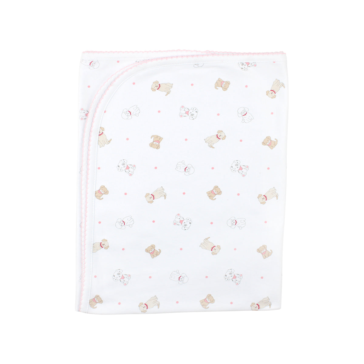 Puppy Love Printed Blanket |  Baby Girl