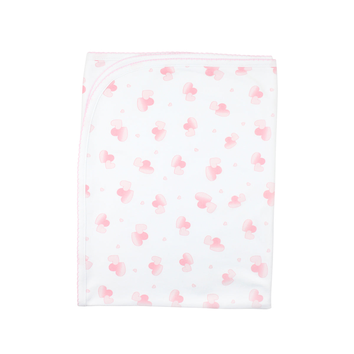 Double Love Printed Blanket |  Baby Girl