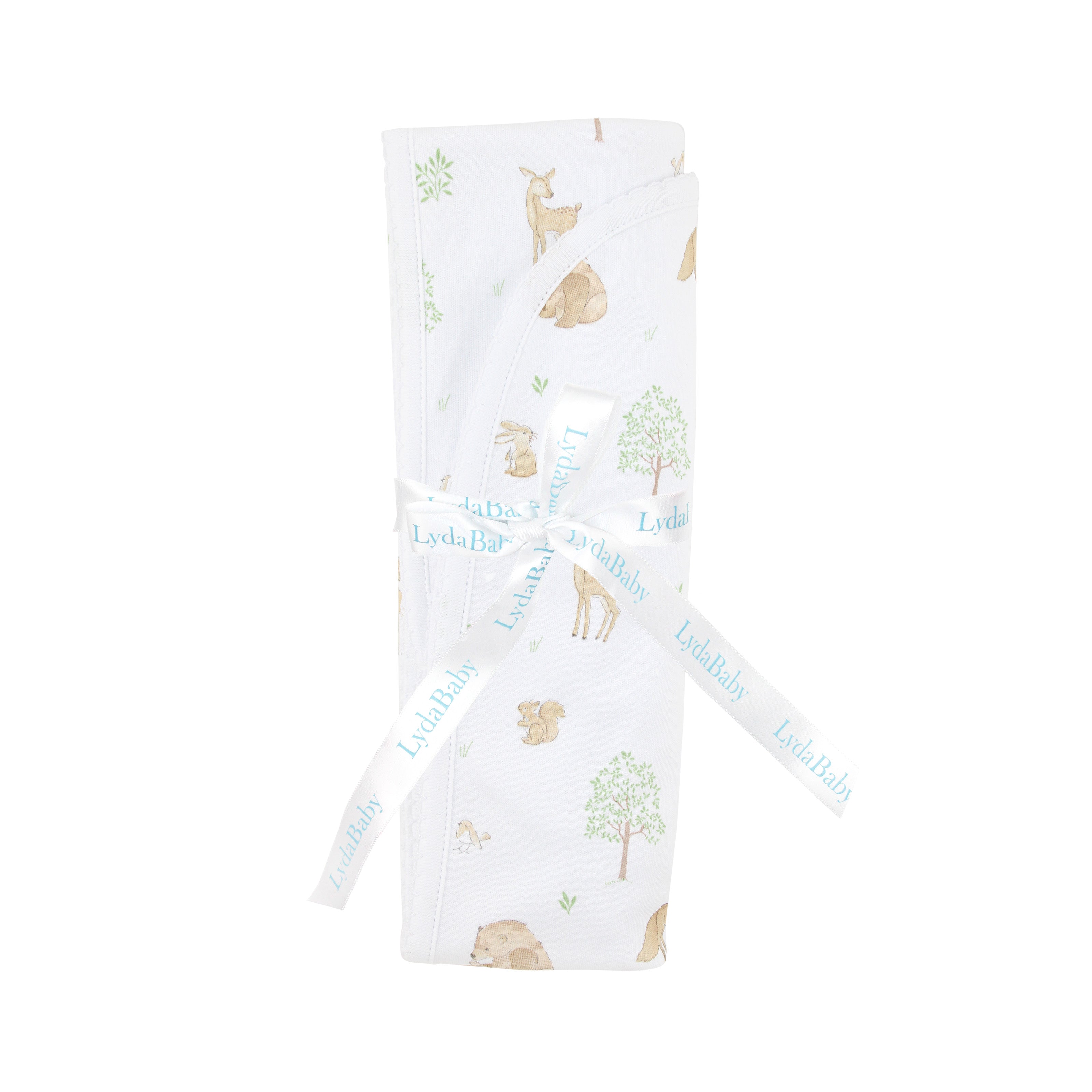 Woodland Friends Printed Blanket |  Baby Unisex