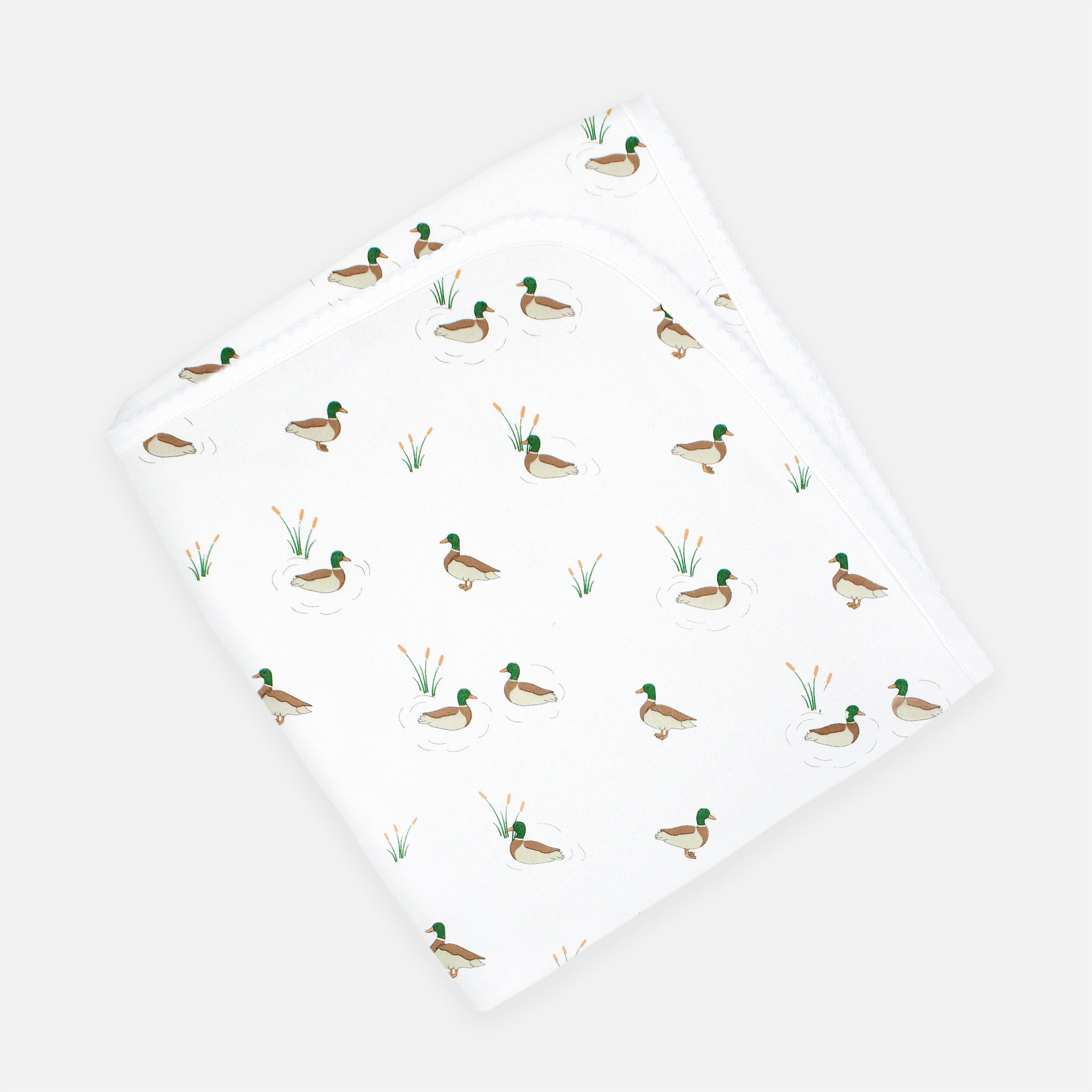 Mallard Ducks Printed Blanket | Baby Boy