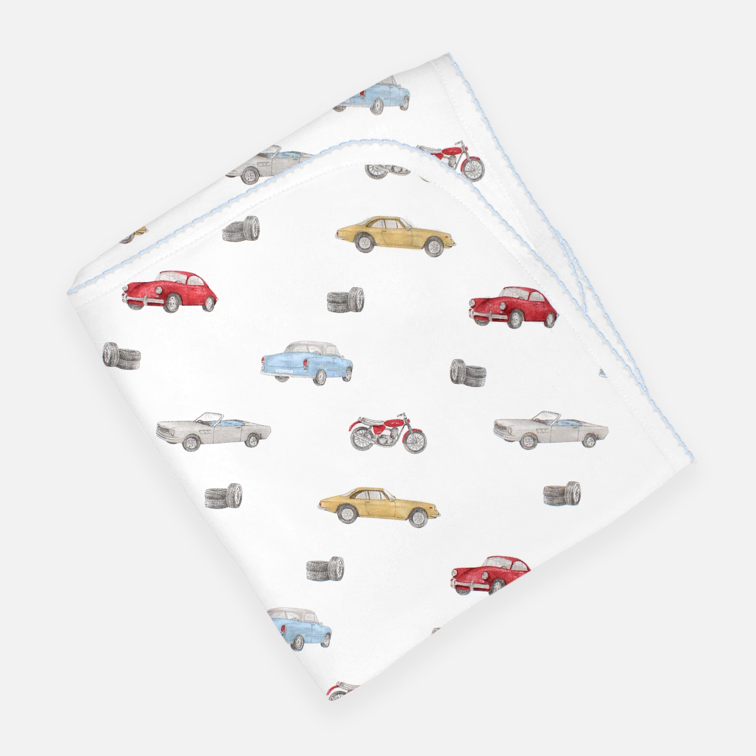 Motor Lover Printed Blanket | Baby Boy