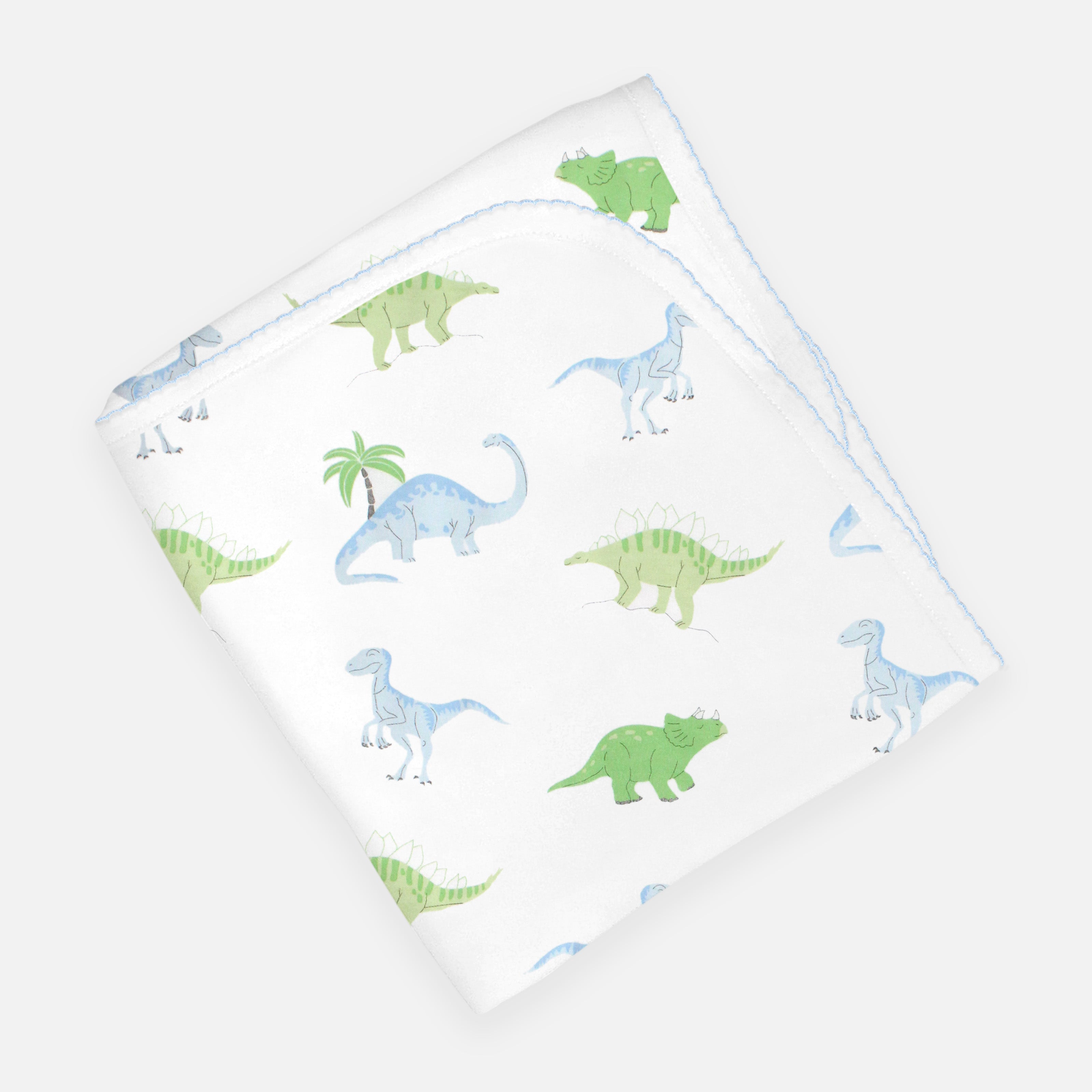 Friendly Dinos Printed Blanket | Baby Boy