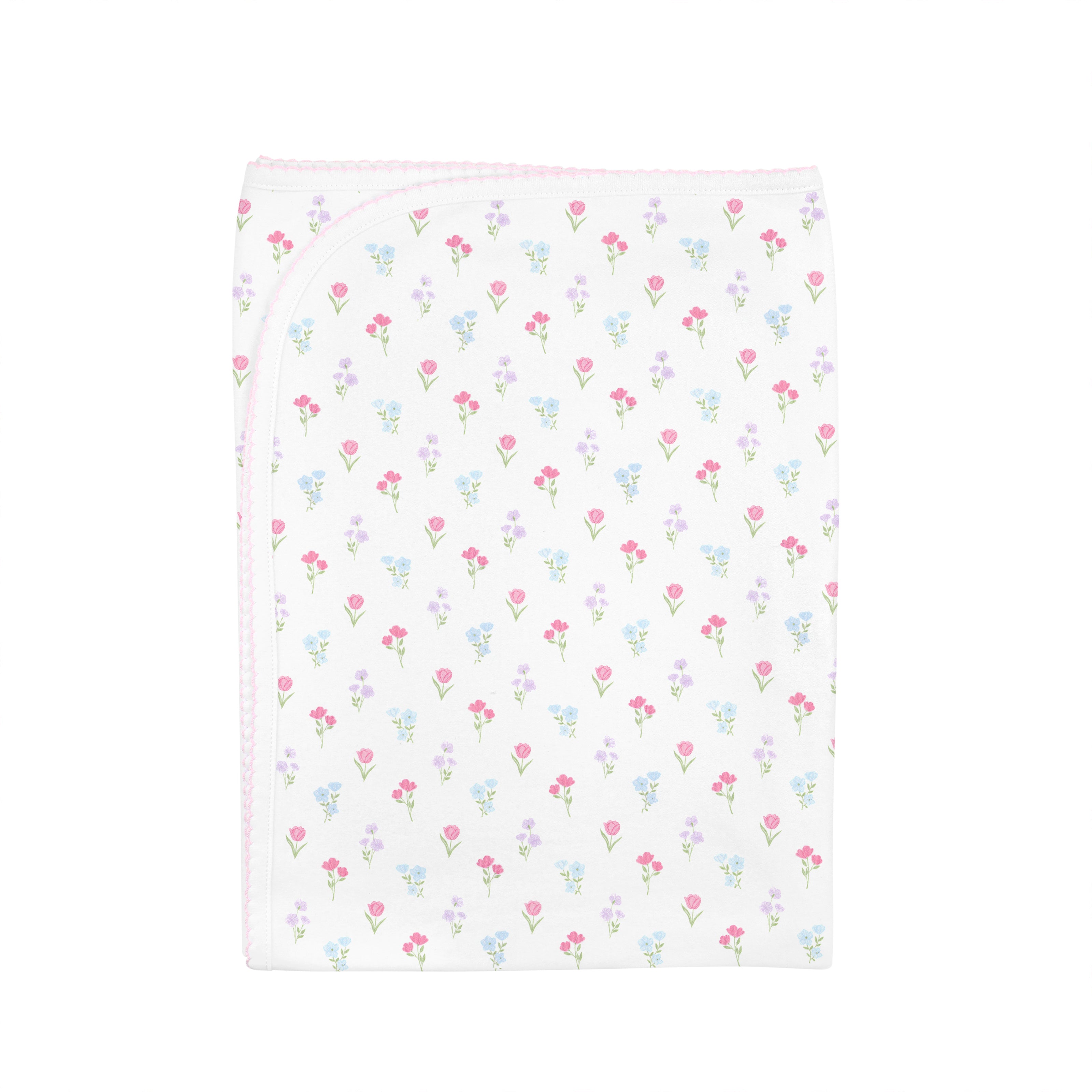 Wildflowers Printed Blanket | Baby Girl