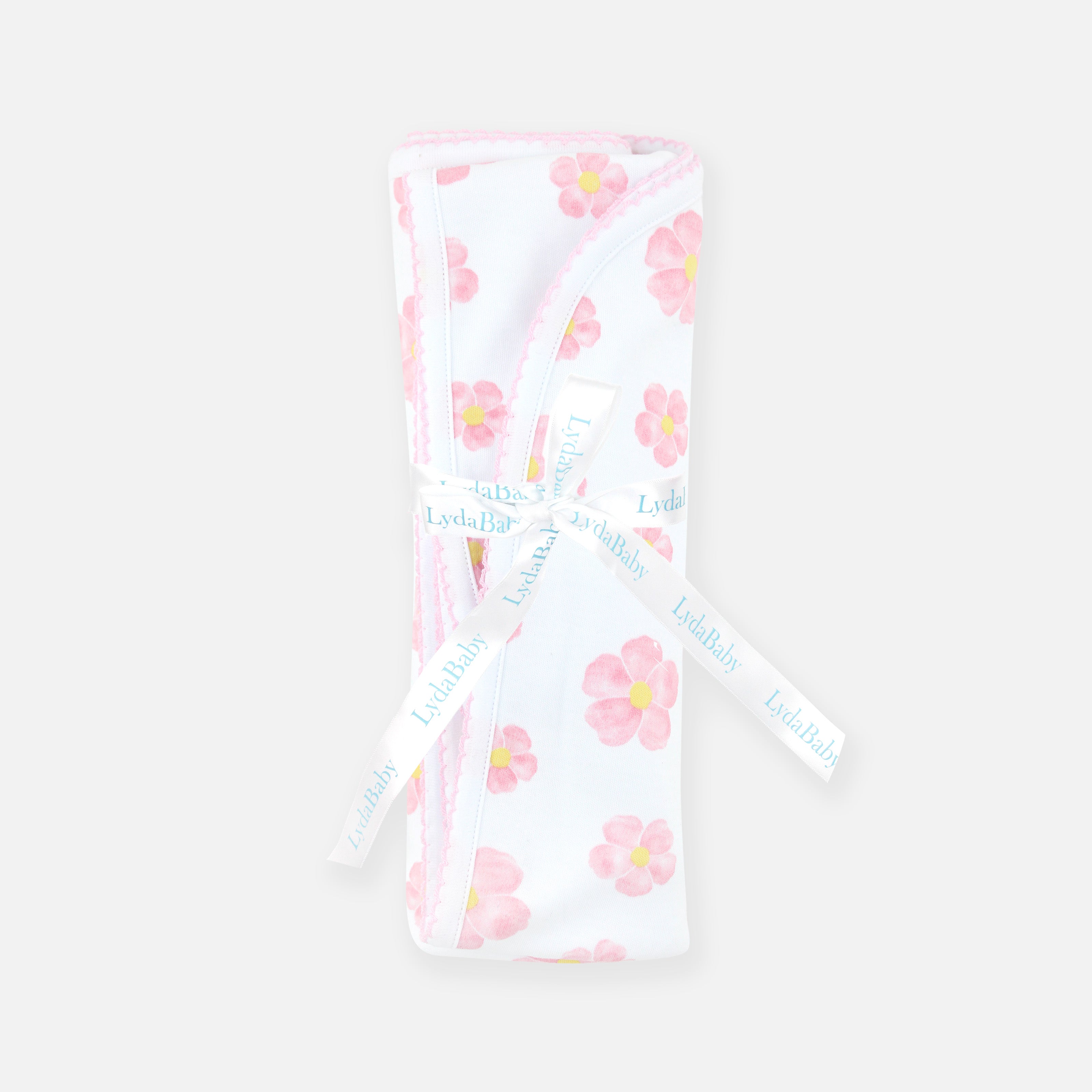 Sweet Flowers Printed Blanket |  Baby Girl