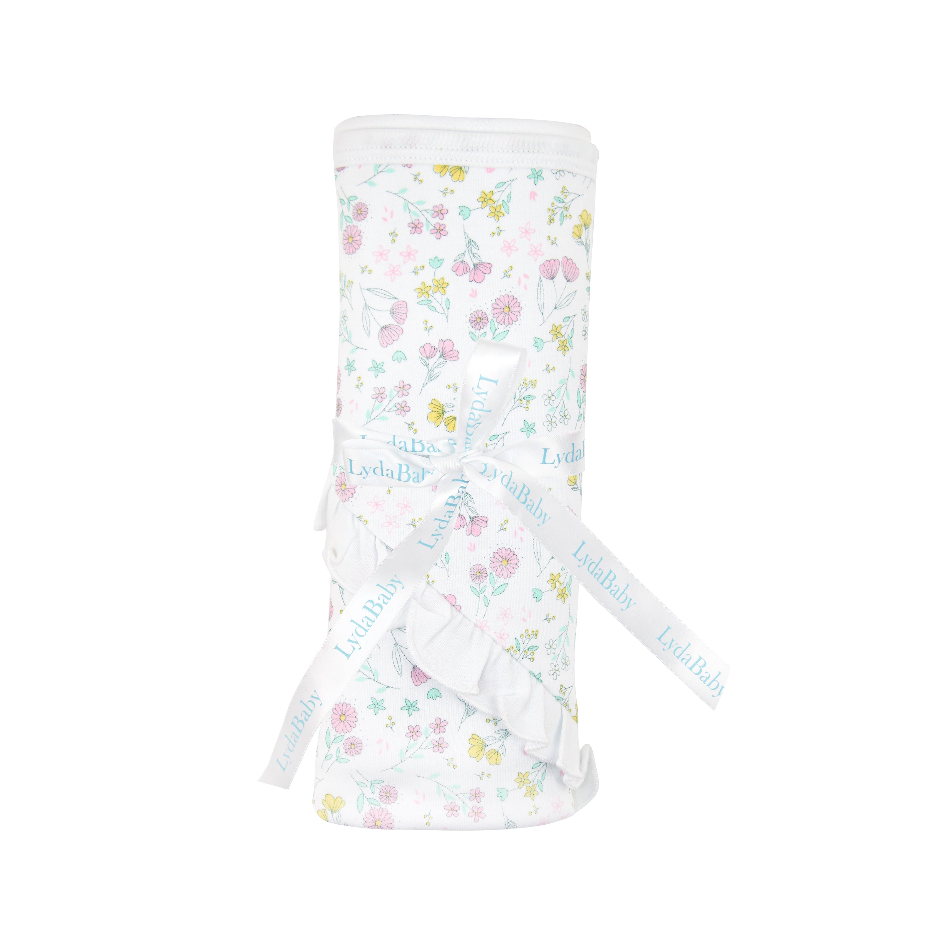 Spring Blossoms Printed Blanket | Baby Girl