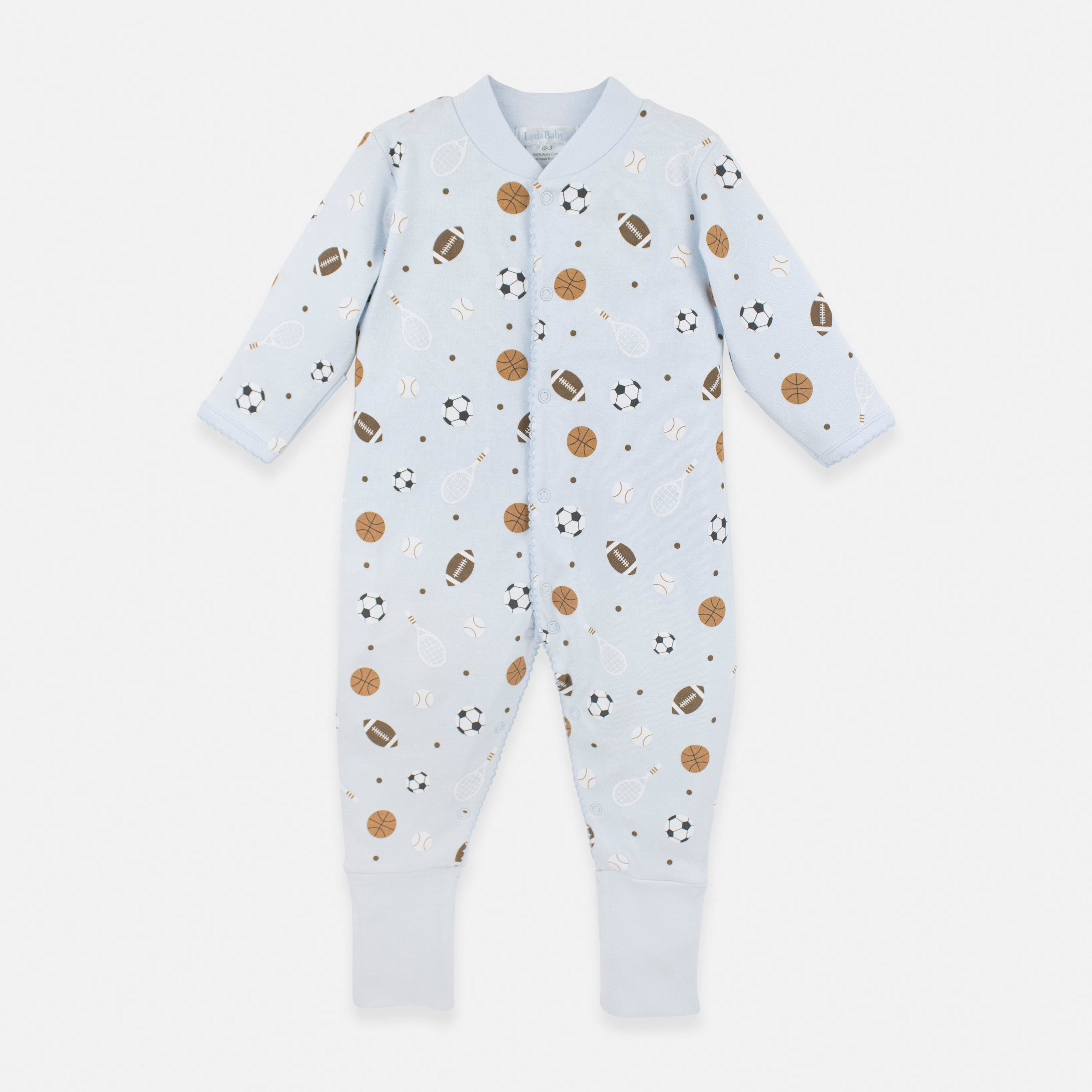 All Star Sports Printed Footie | Baby Boy