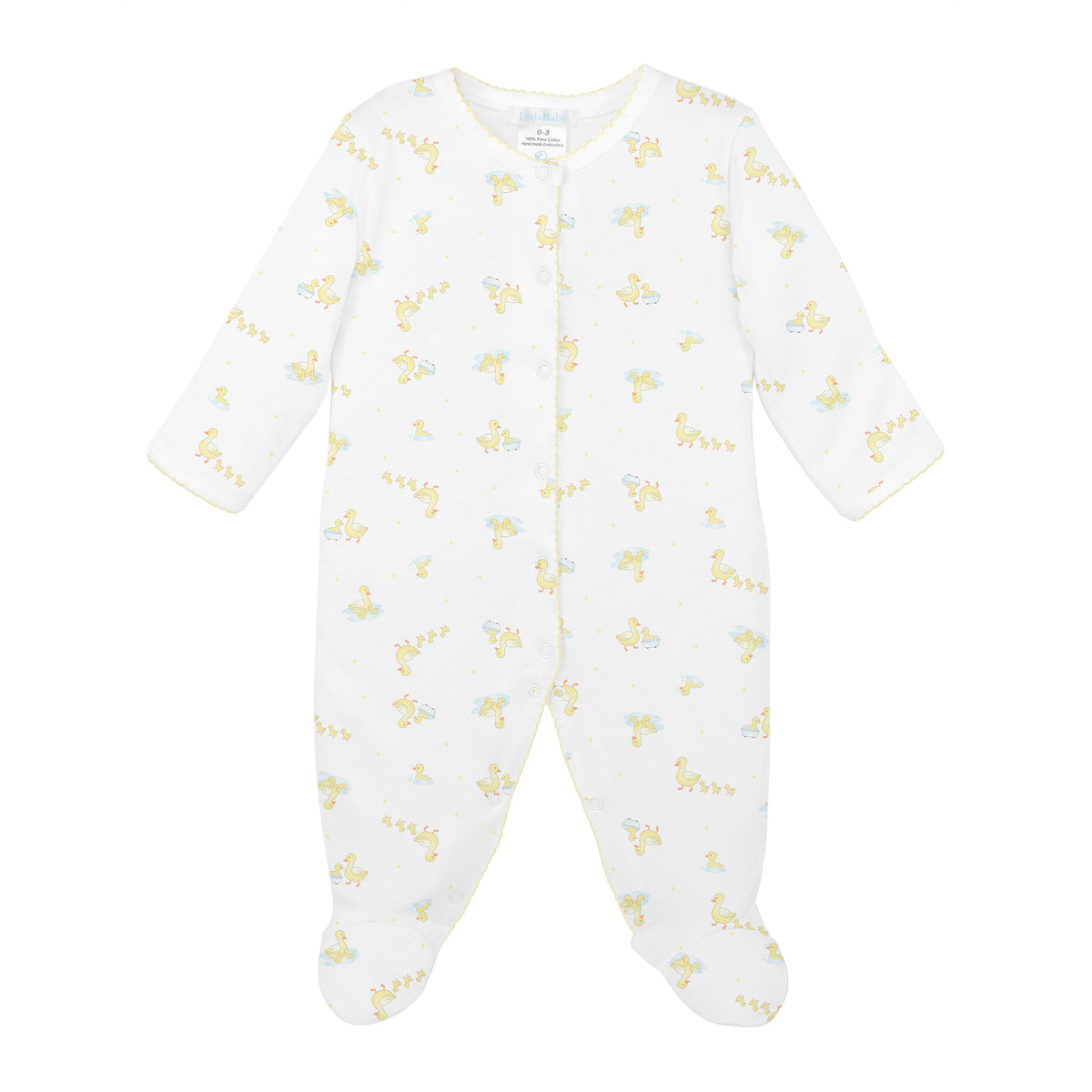 Bath Time Printed Footie | Baby Unisex