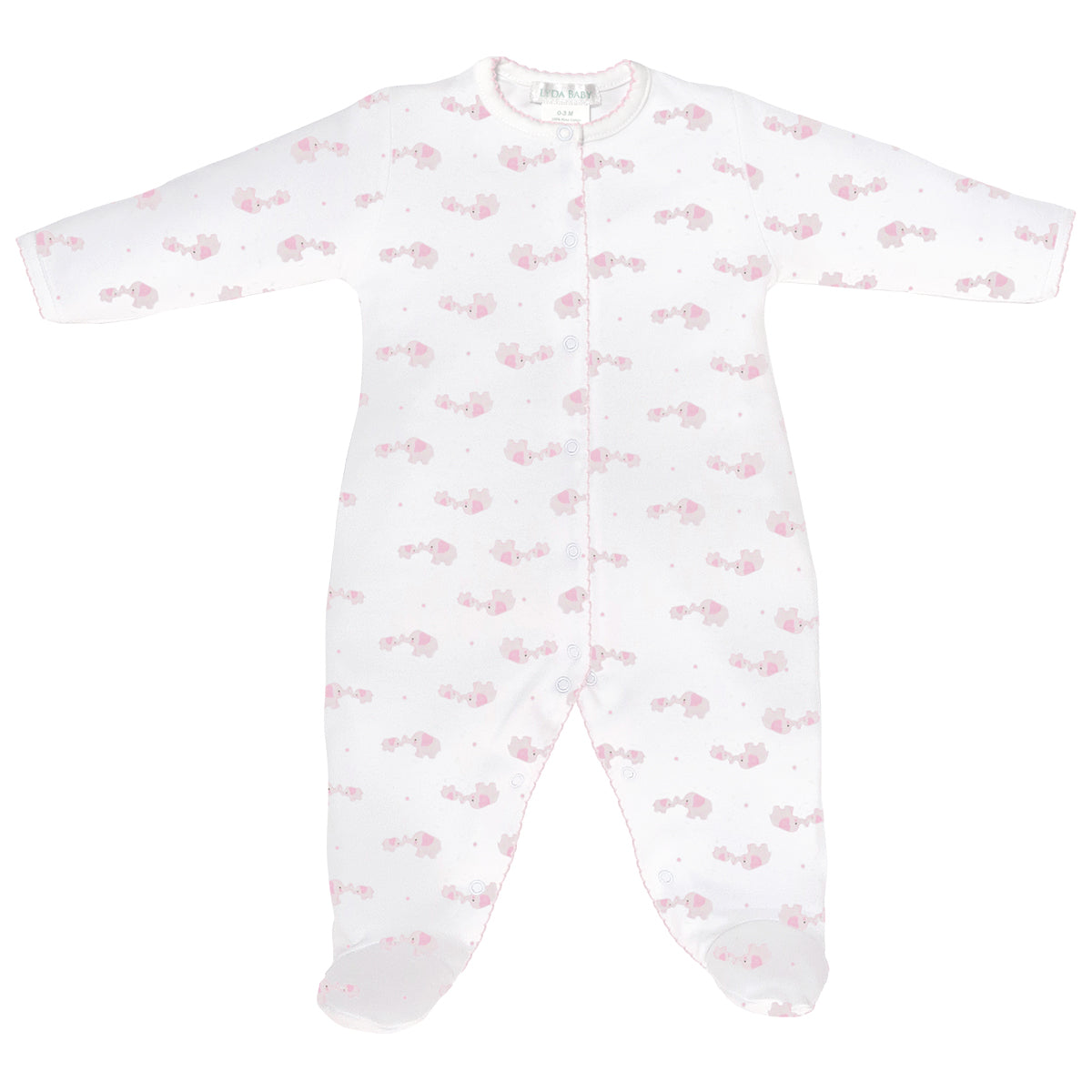 Mama and Baby Printed footie | Baby Girl