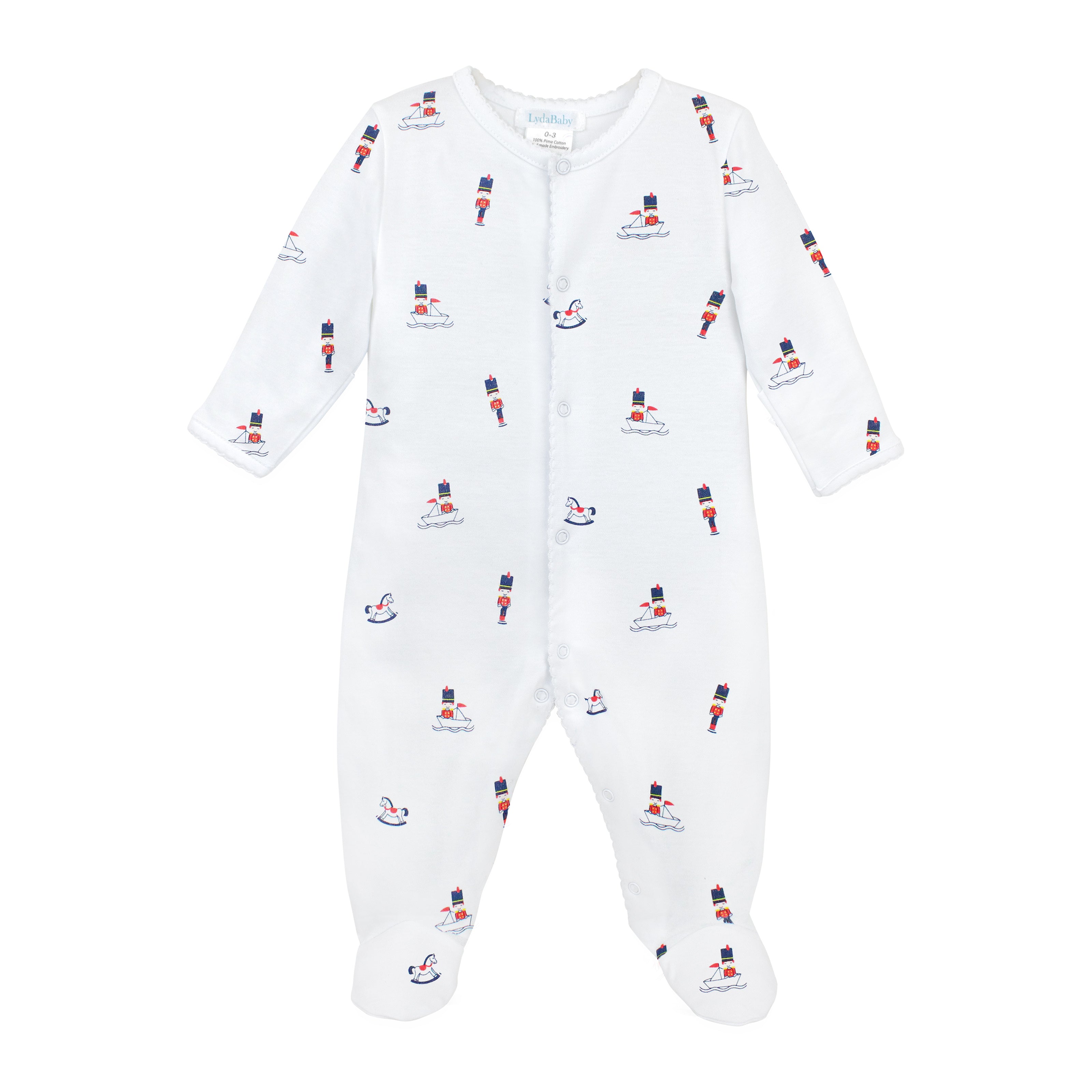 Tin Soldier Printed Footie | Baby Boy