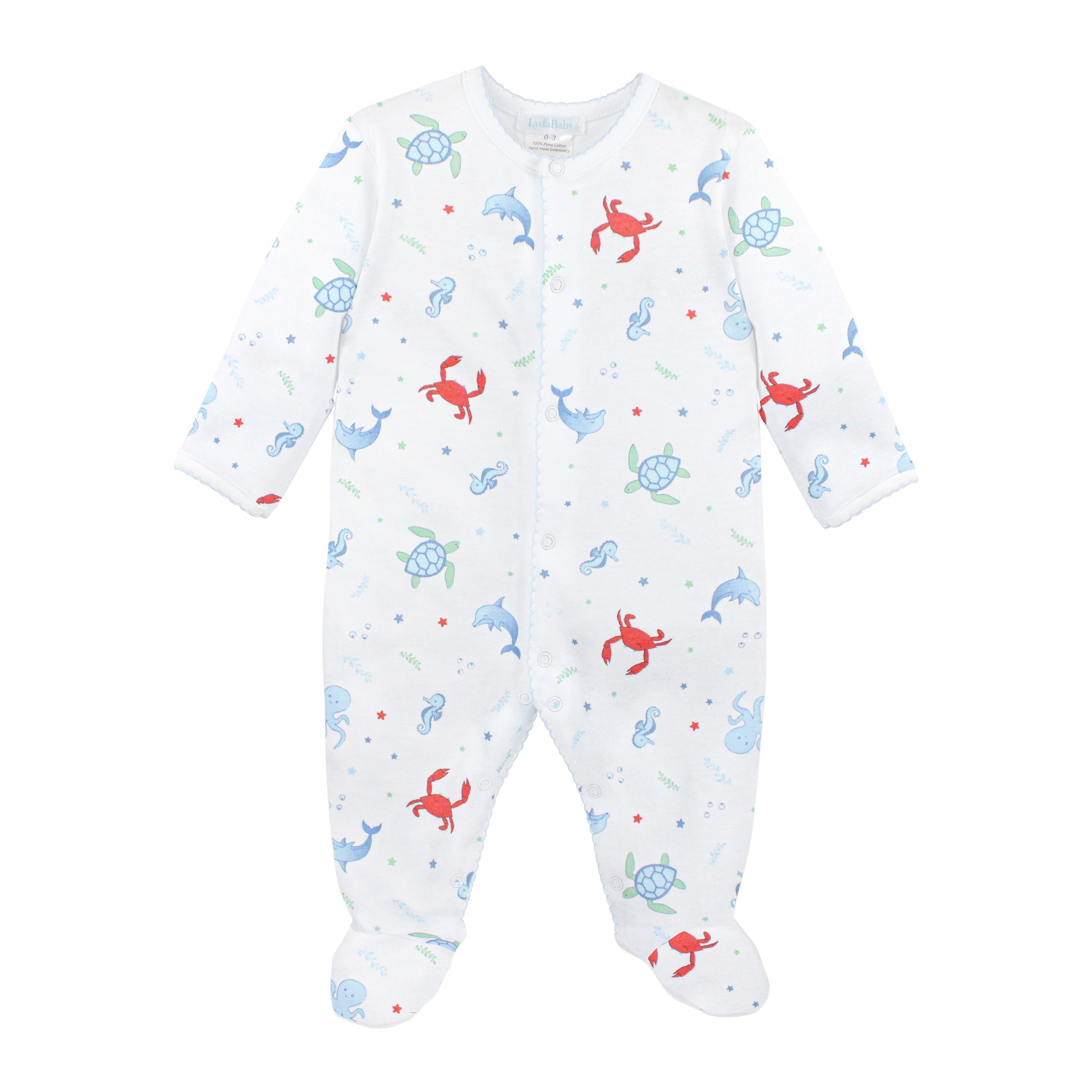 Under the Sea Printed Footie | Baby Boy