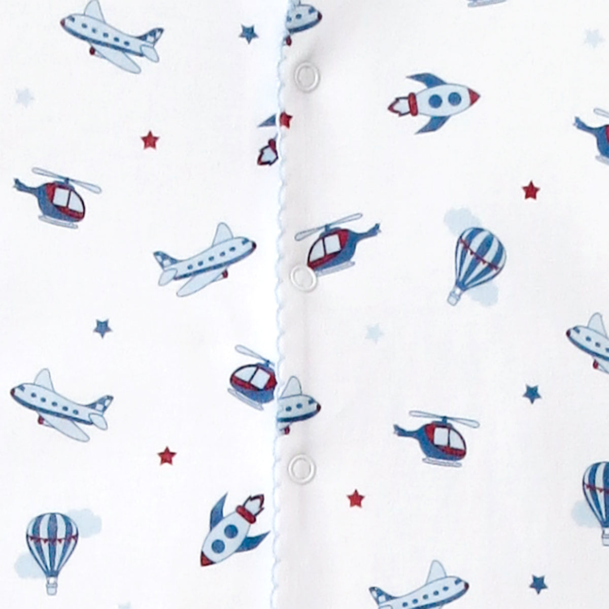 Air Transports Printed Coverall | Baby Boy