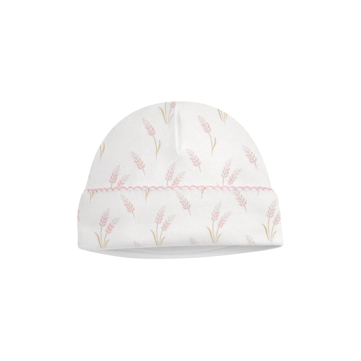 Wheat Spikes Printed Hat | Baby Girl