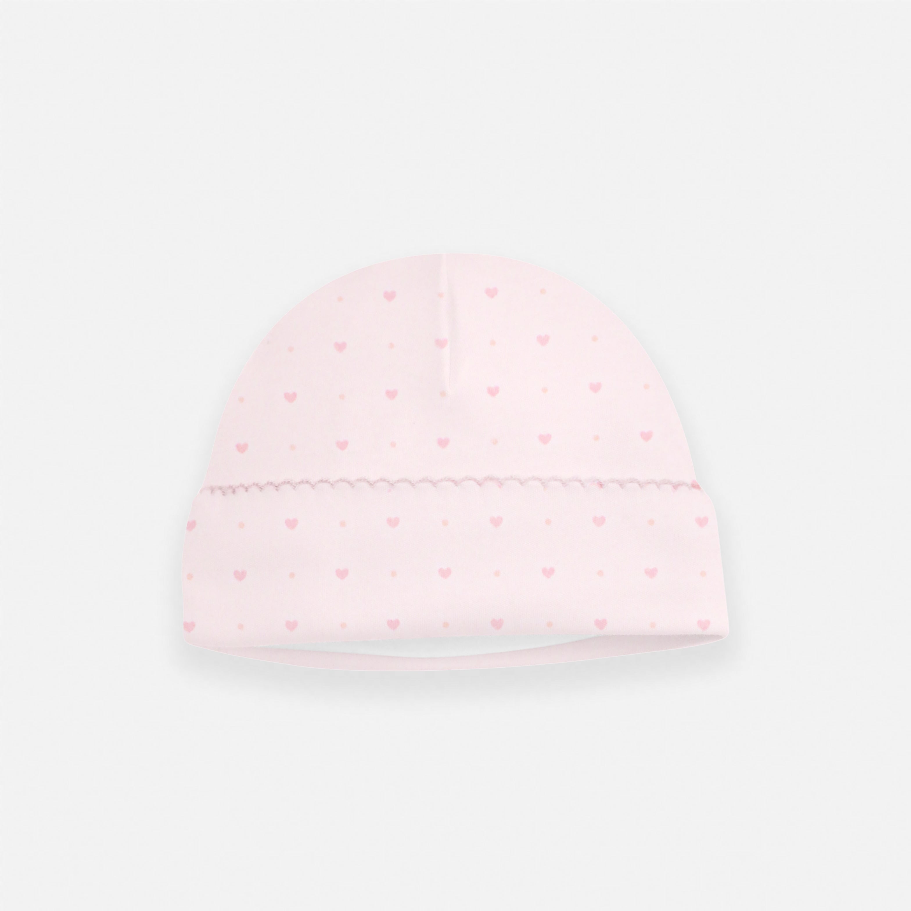 Lovely Dots Printed Hat | Baby Girl