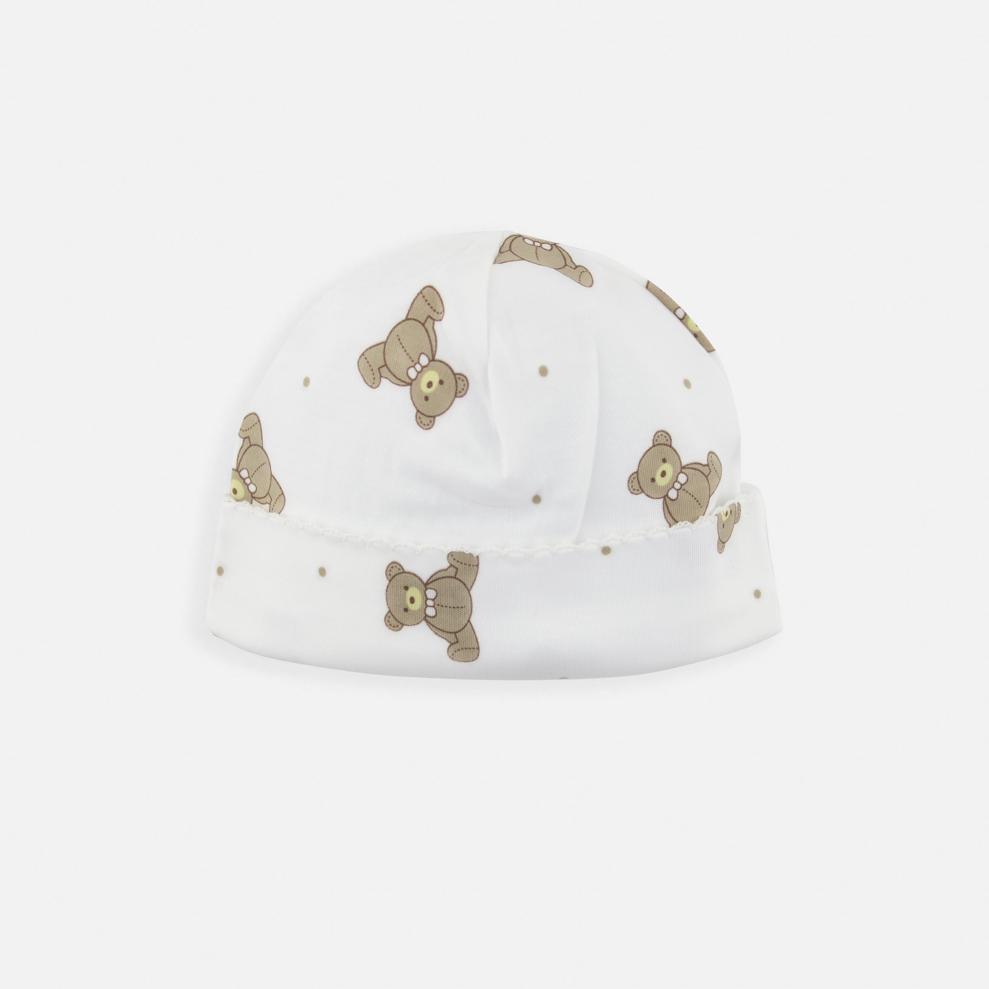 Teddy Bear Printed Hat | Baby Unisex