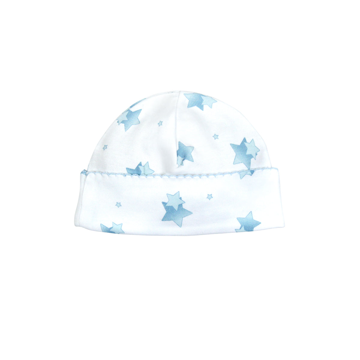 Double Stars Printed Hat | Baby Boy