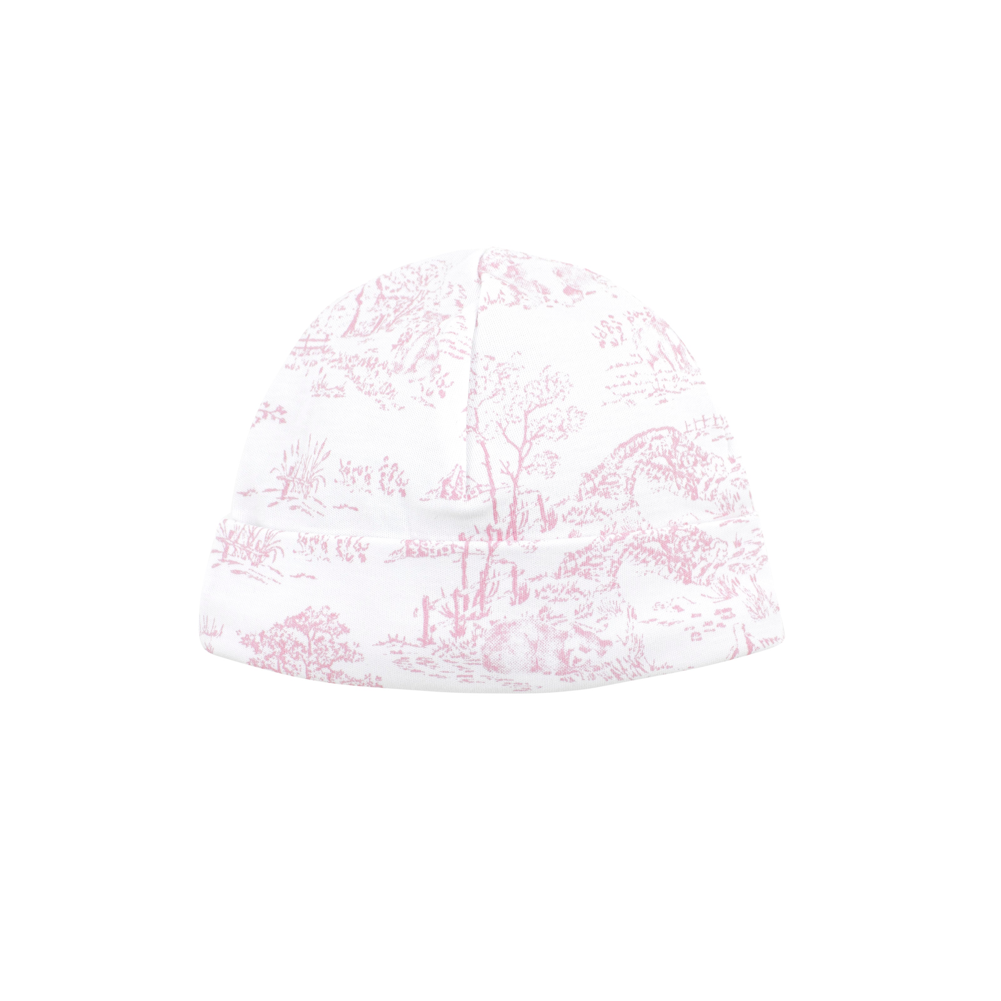 Toile de Jouy Prinetd Hat | Baby Girl