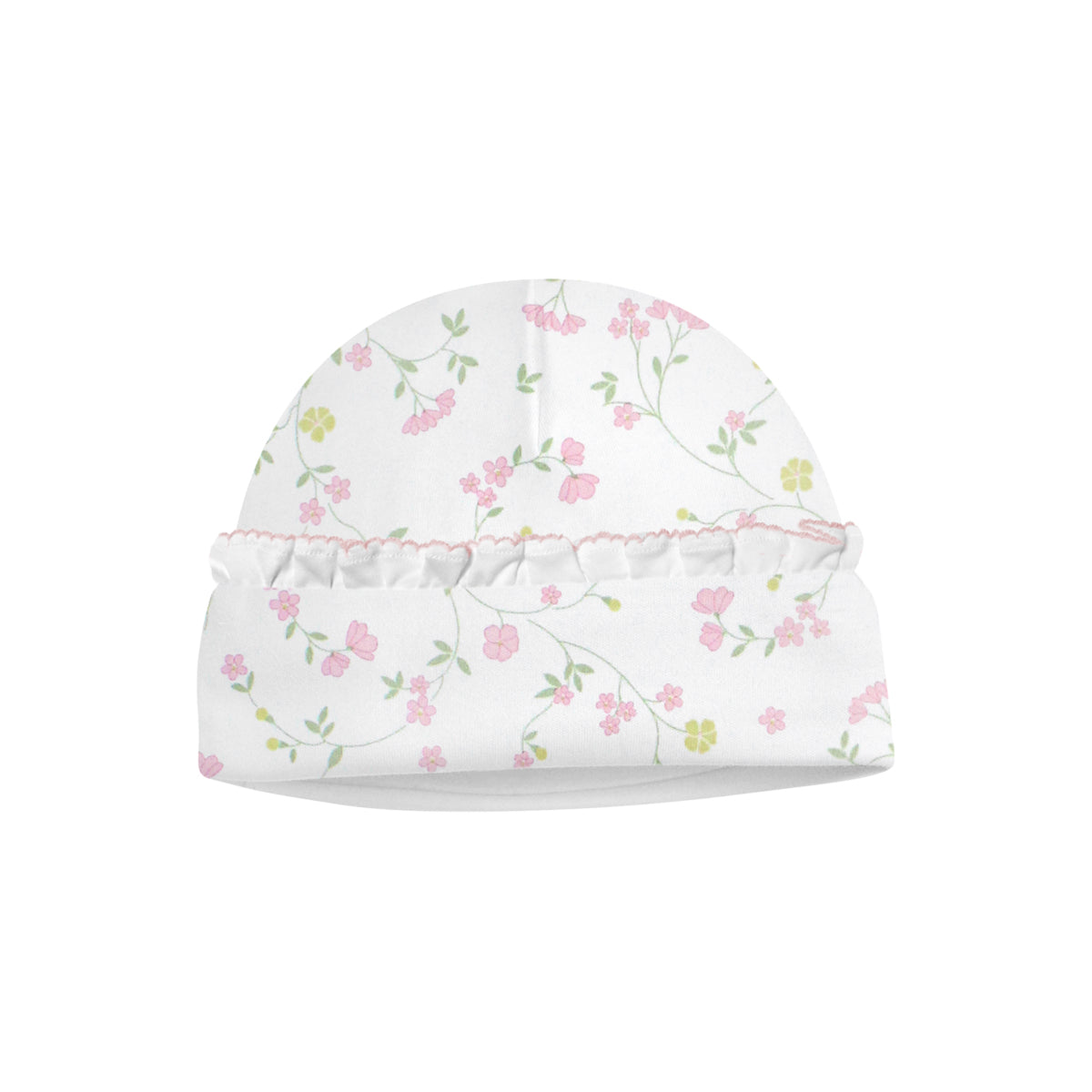 Magnolia Flowers Printed Hat | Baby Girl