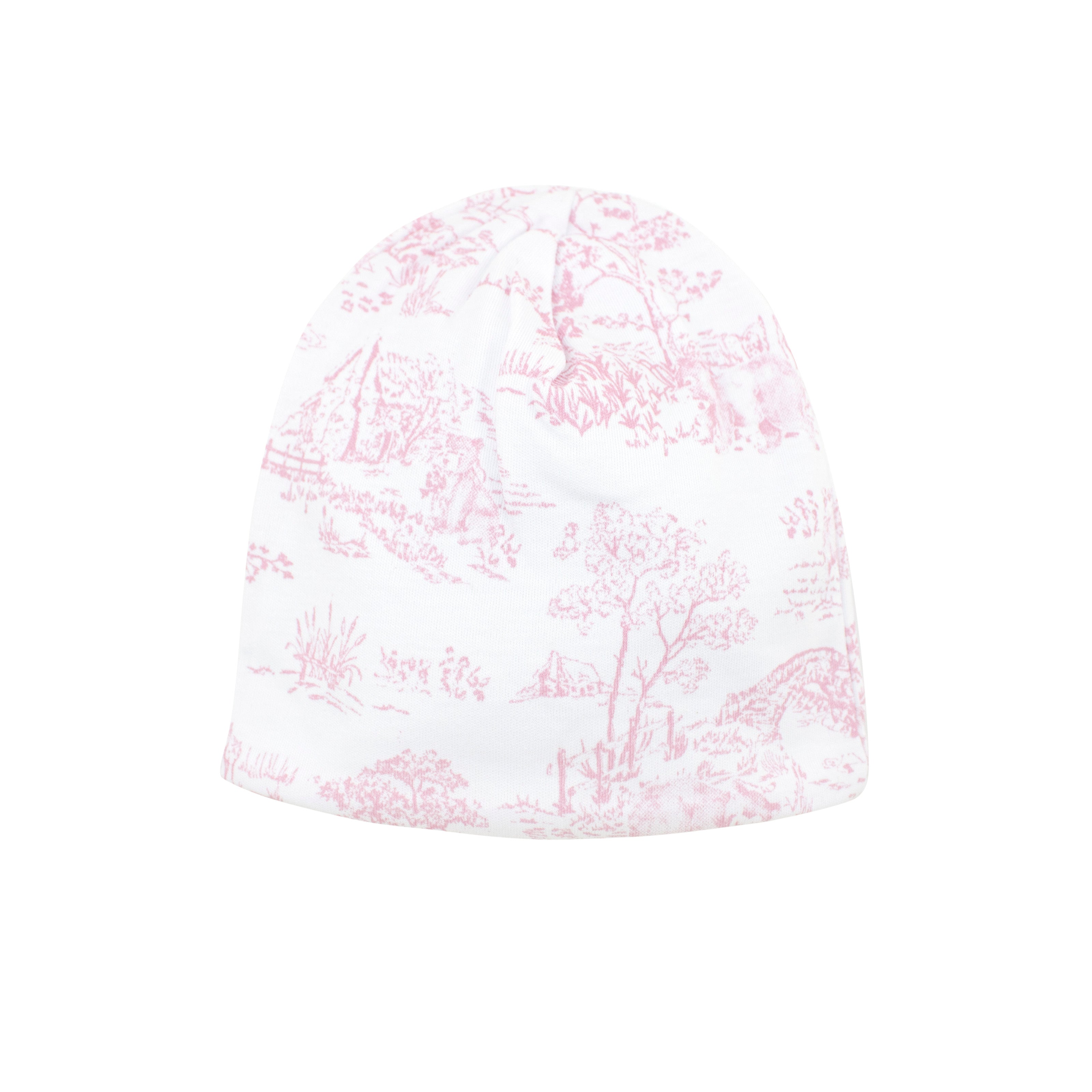 Toile de Jouy Prinetd Beanie | Baby Girl