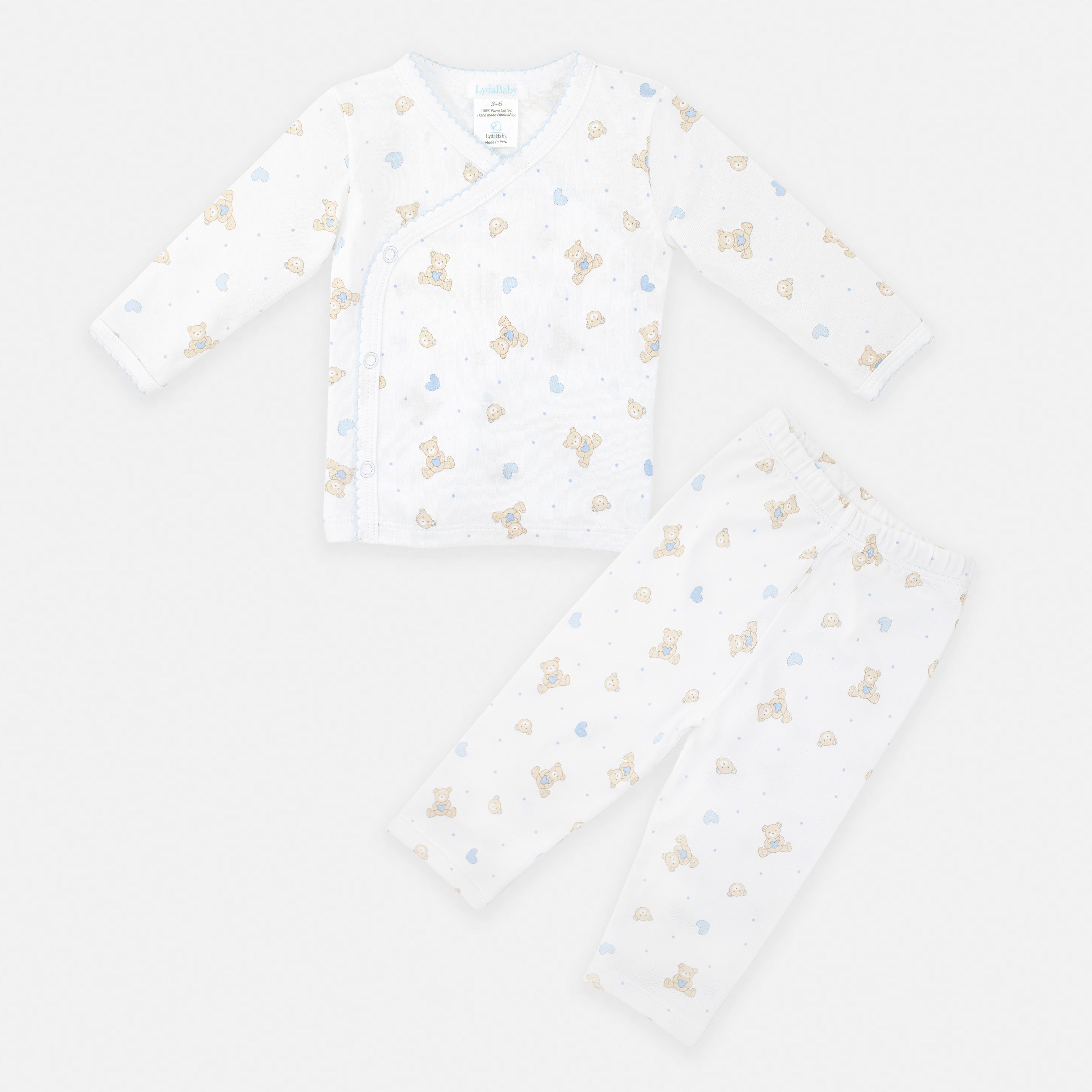 Love Teddy Printed Set 2 Pieces | Baby Boy