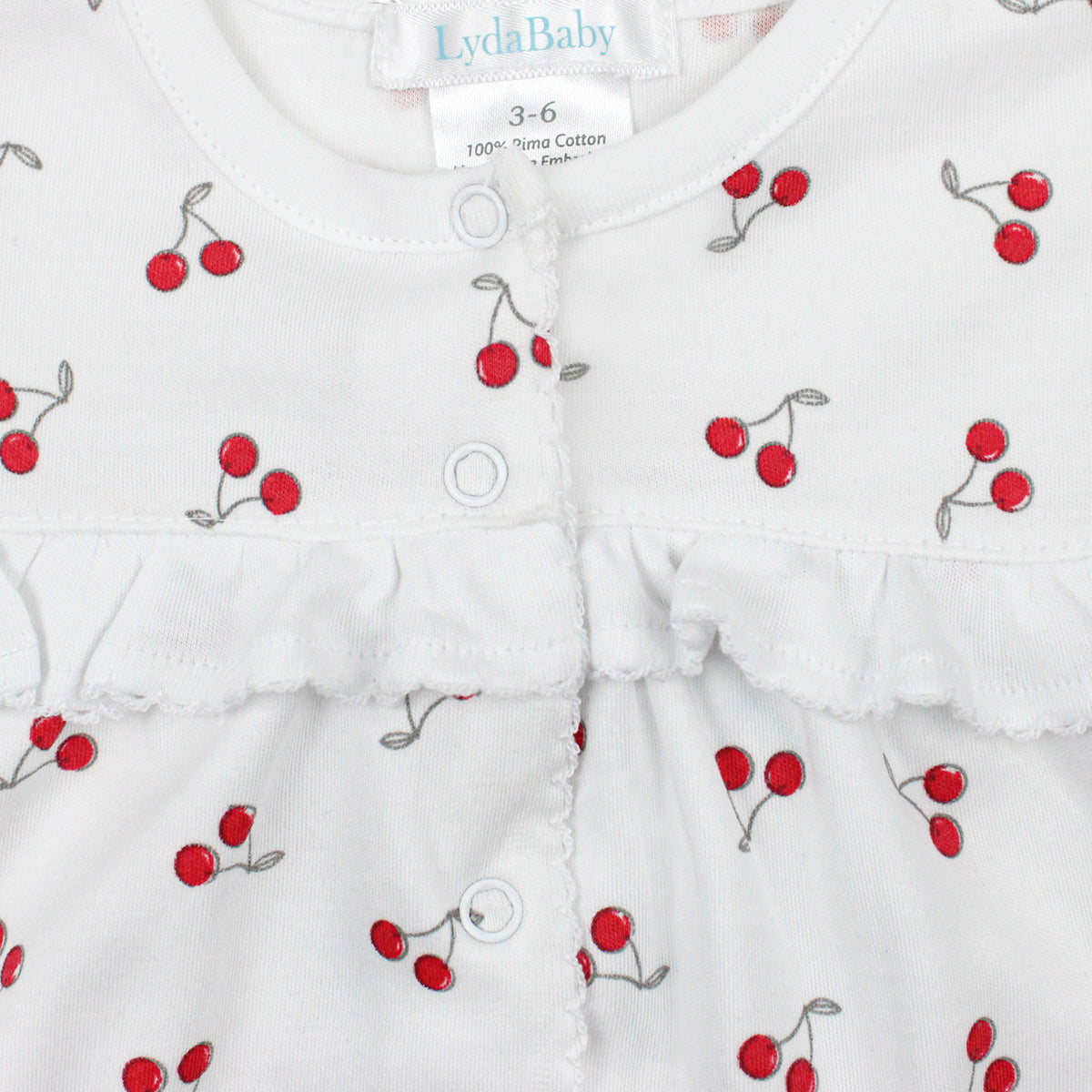 Cherries printed Romper | Baby Girl