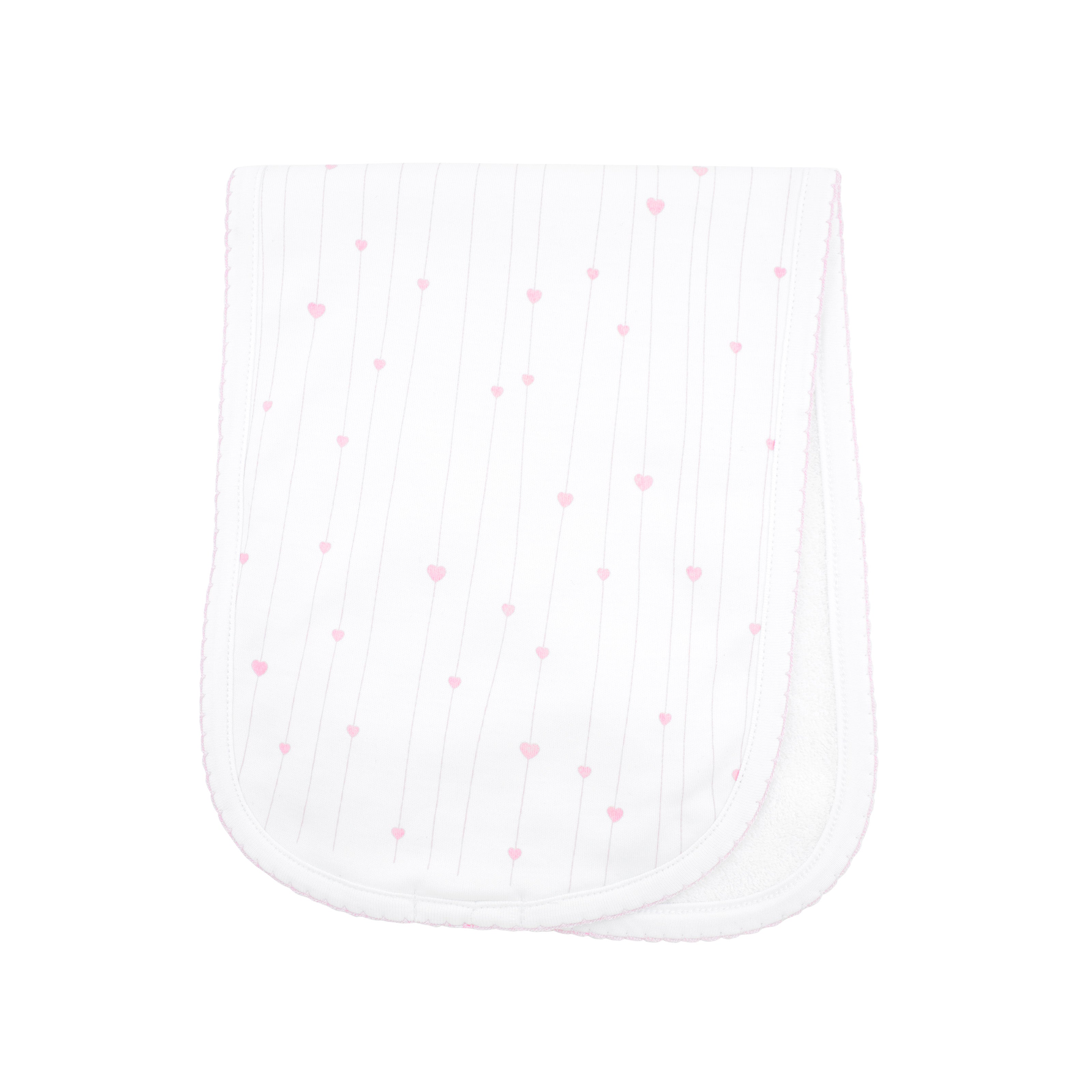 Little Hearts Printed Burpie | Baby Girl