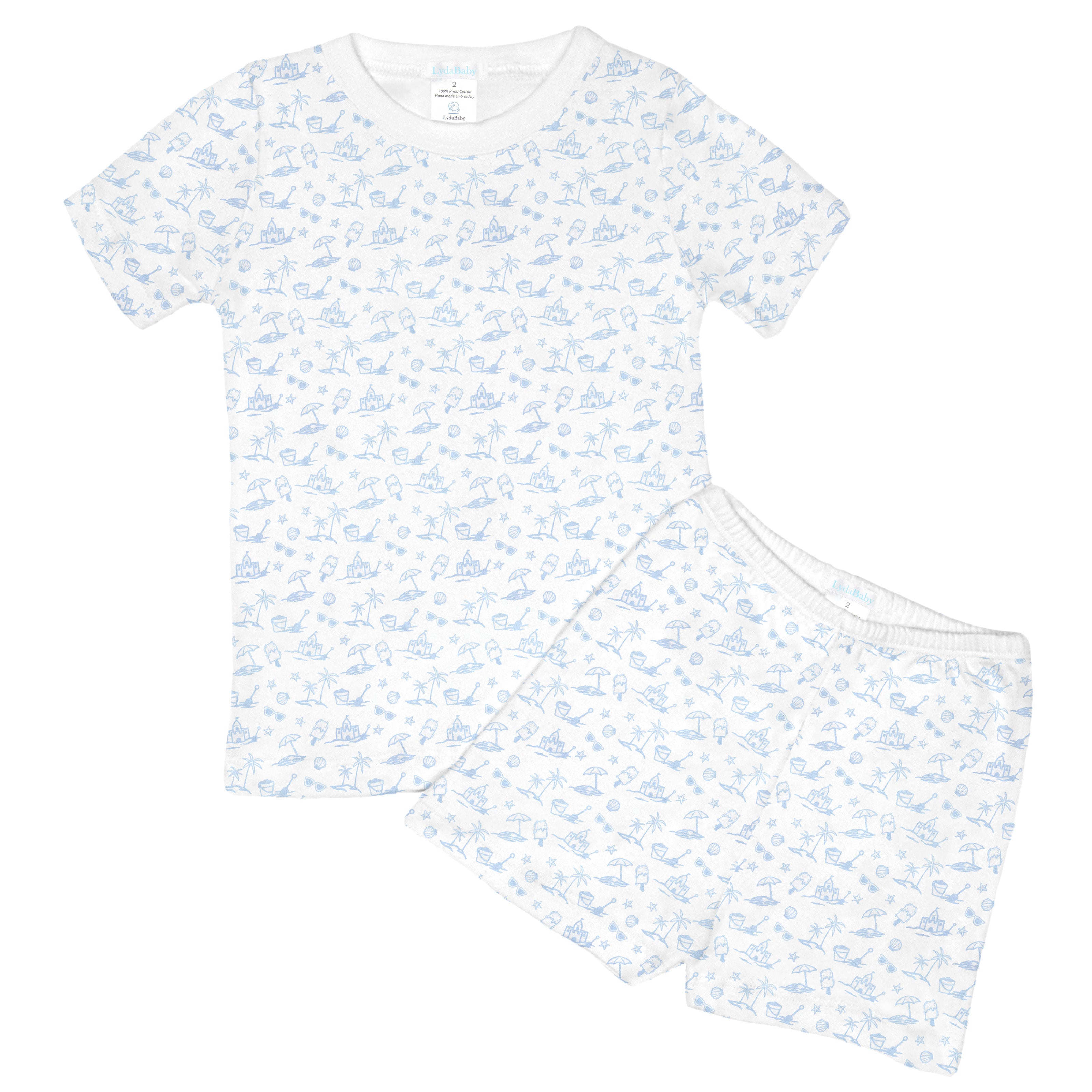Summer Doodles Printed Pajama | Boy