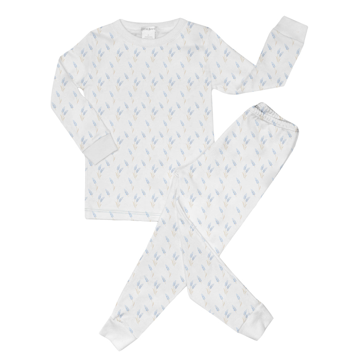 Wheat Spikes Printed Pajama | Unisex