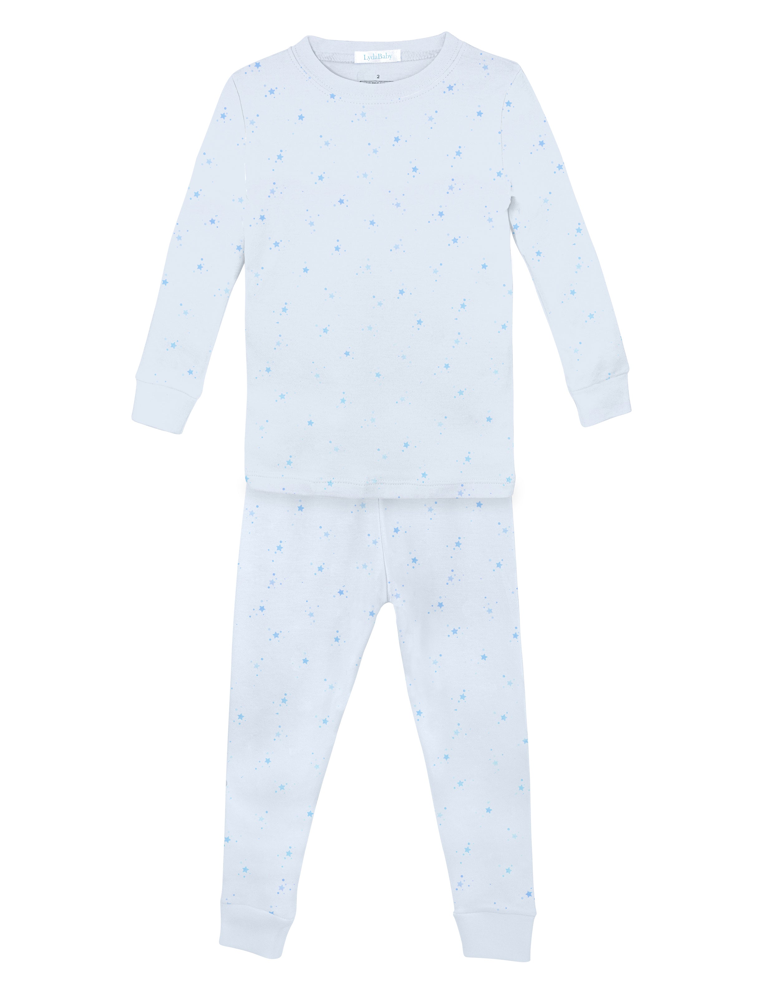 Lightblue Bubble Stars Printed Pajama | Boy