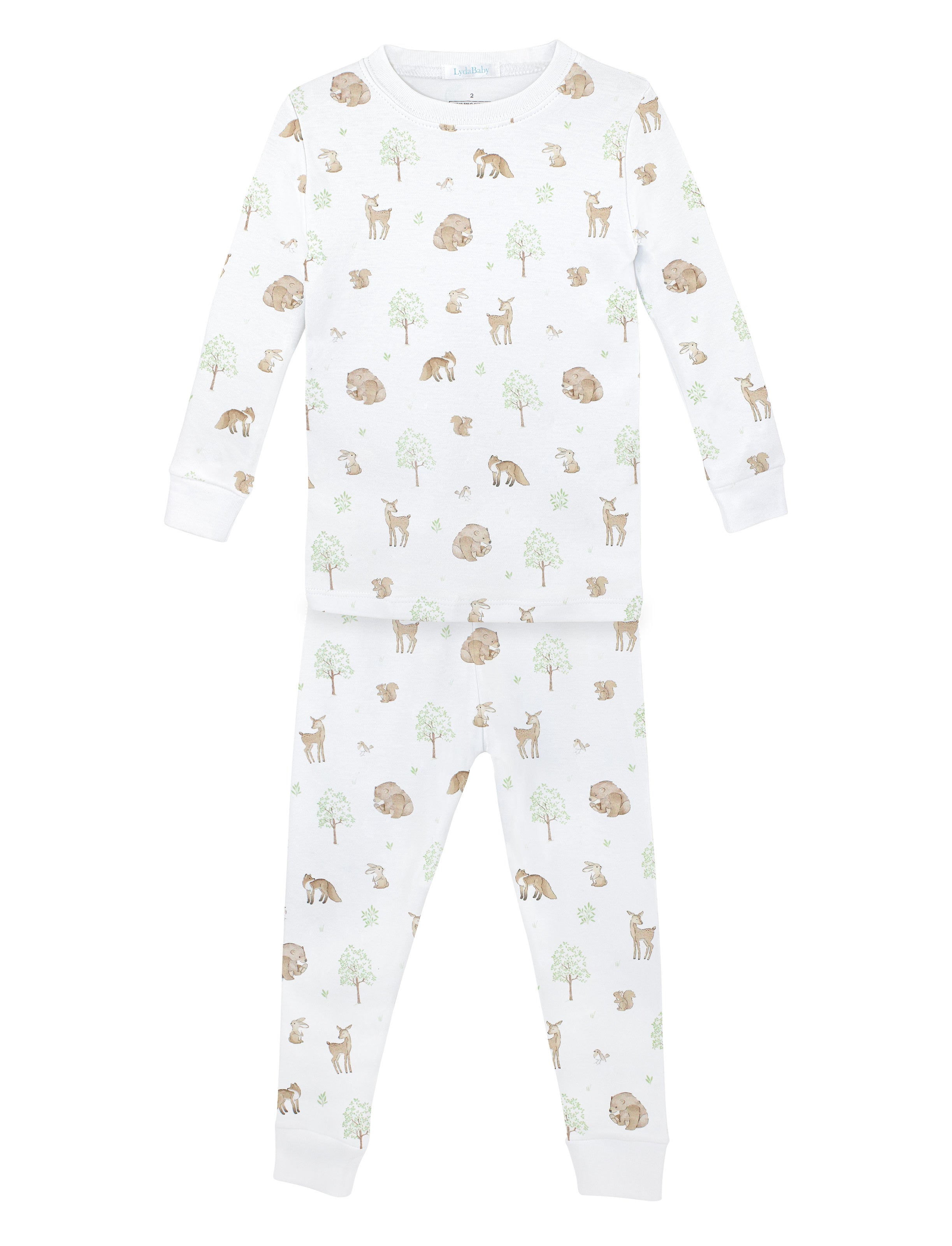 Woodland Friends Printed Pajama | Baby Unisex