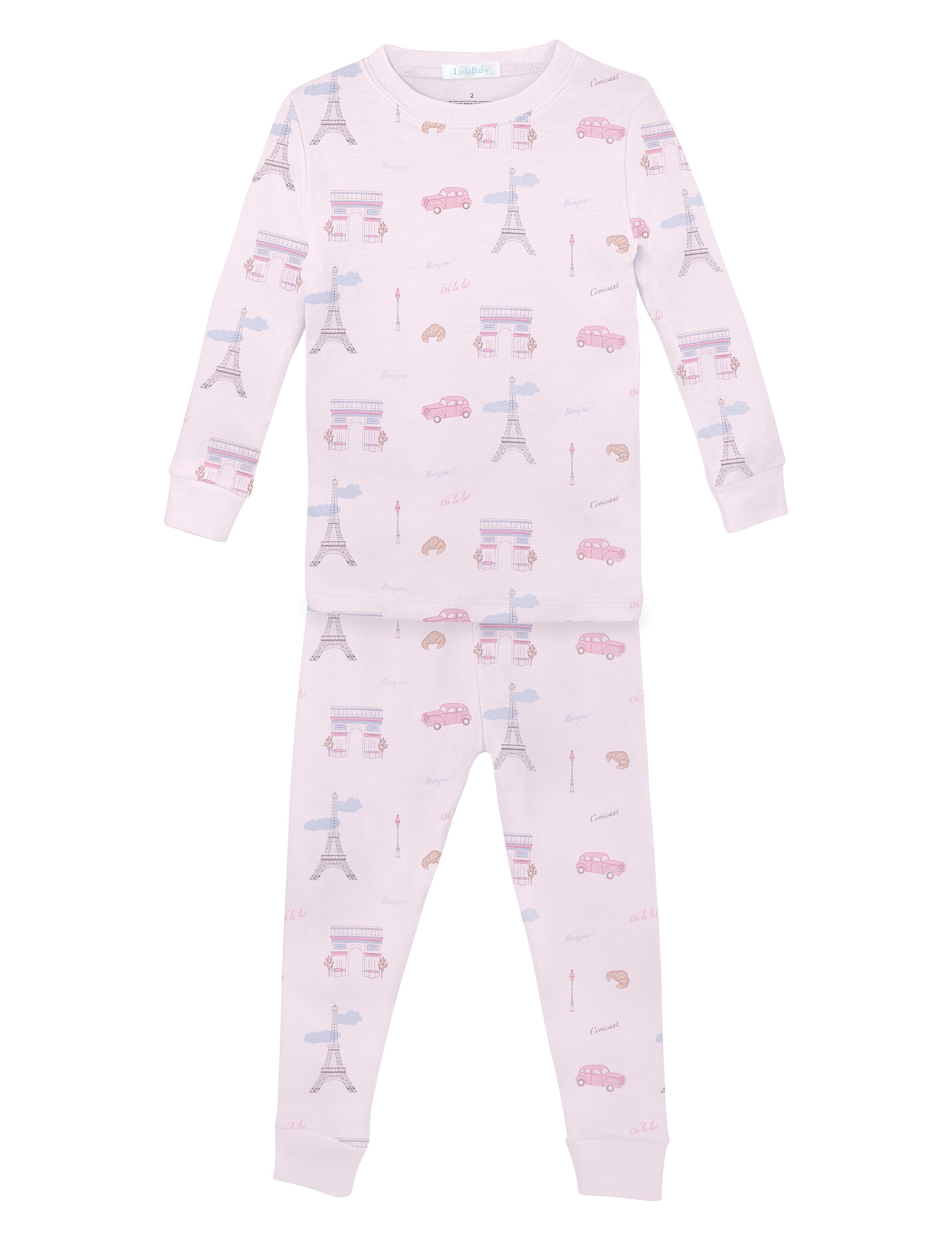 Love Paris Printed Pajama | Girl