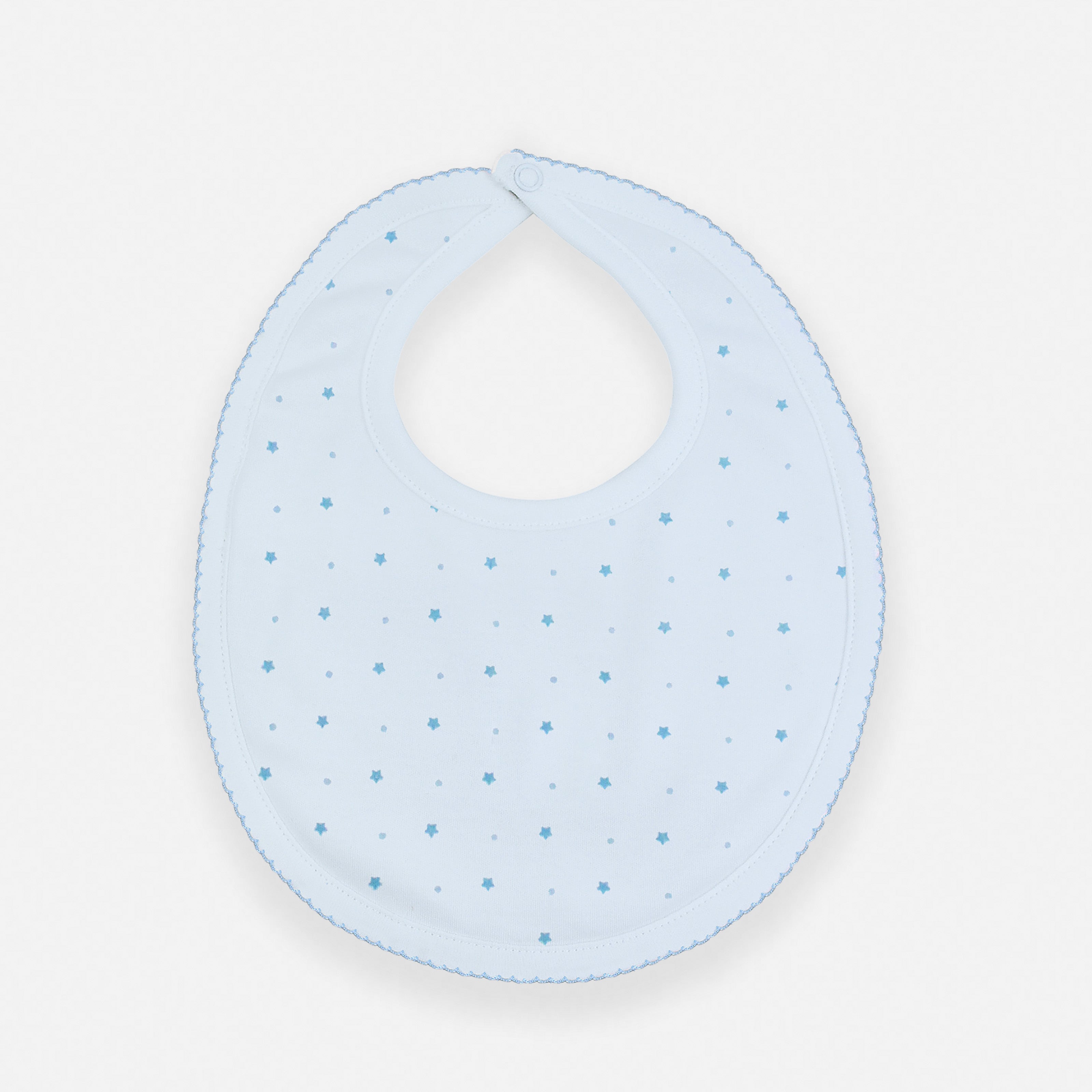 Lovely Dots Printed Bib | Baby Boy