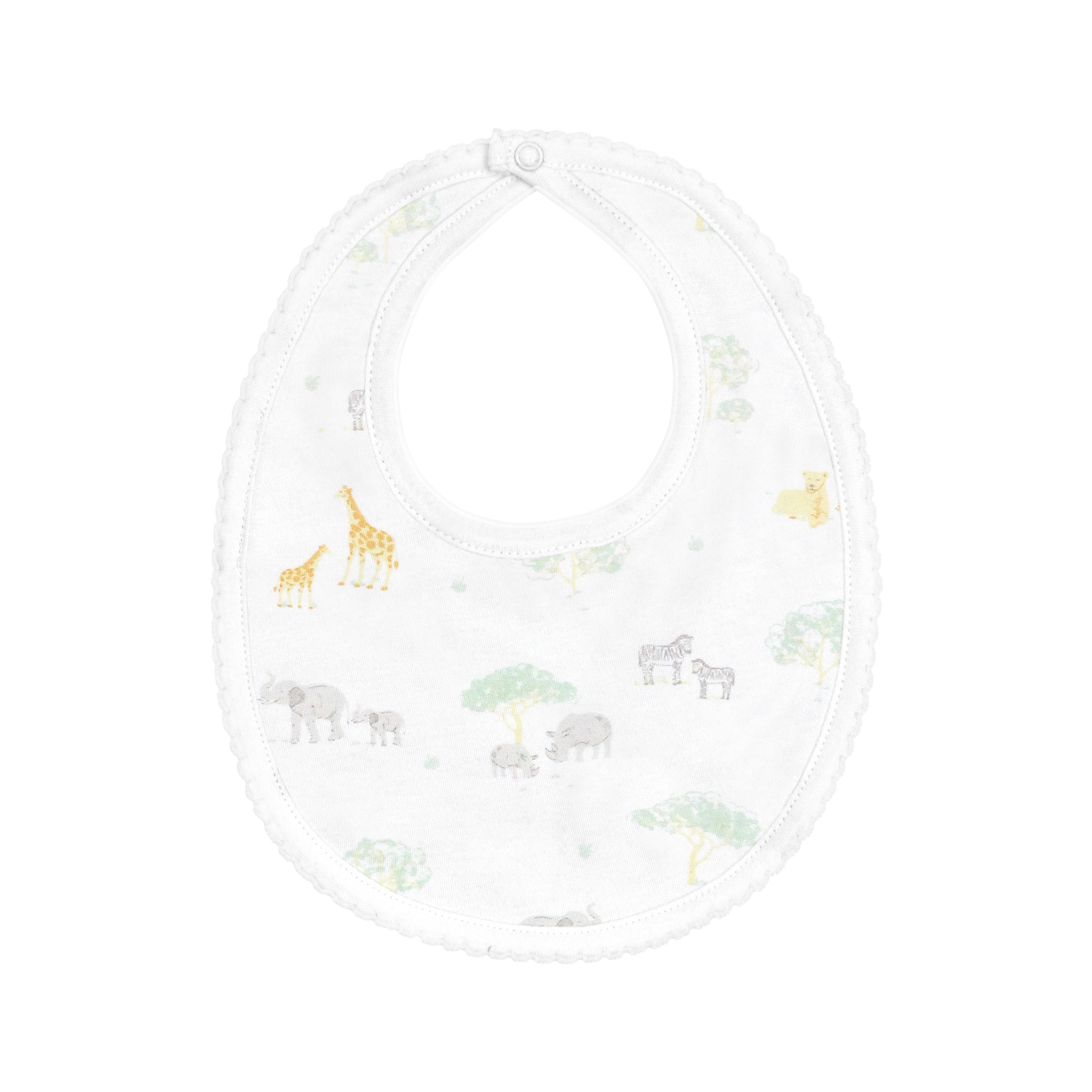 Safari Life Printed Bib | Baby Unisex