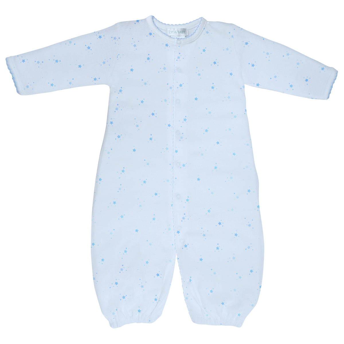 Light Blue Bubble Stars Printed converter | Baby Boy