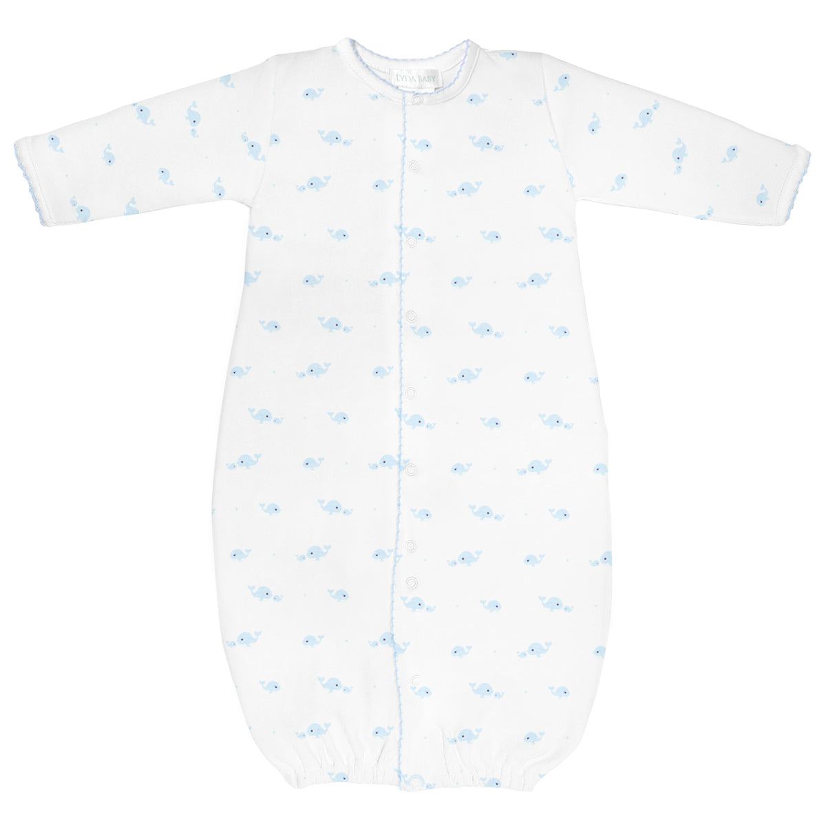 Mom and Baby Whale Printed converter | Baby Boy
