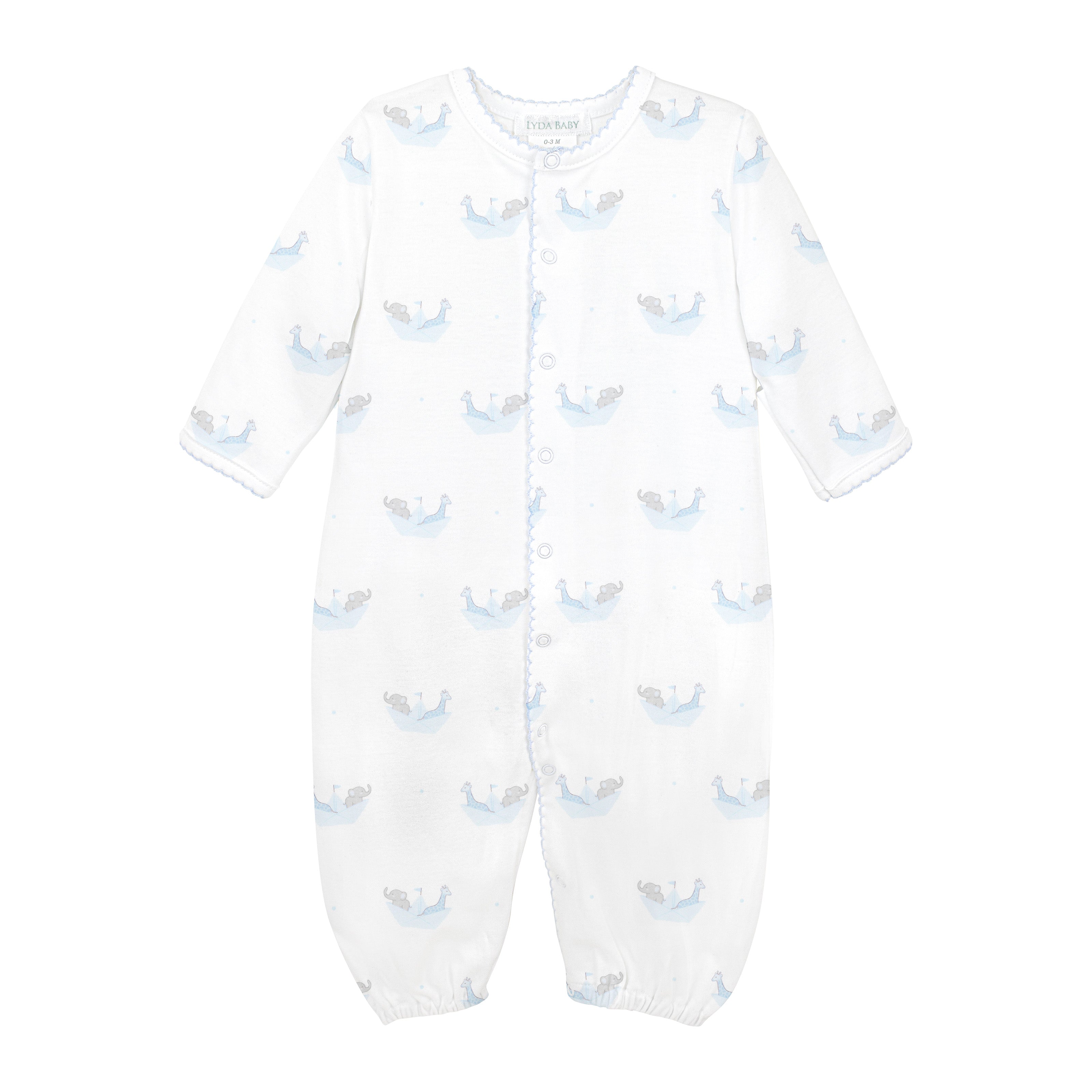 Animals in the Boat Printed Converter | Baby Boy