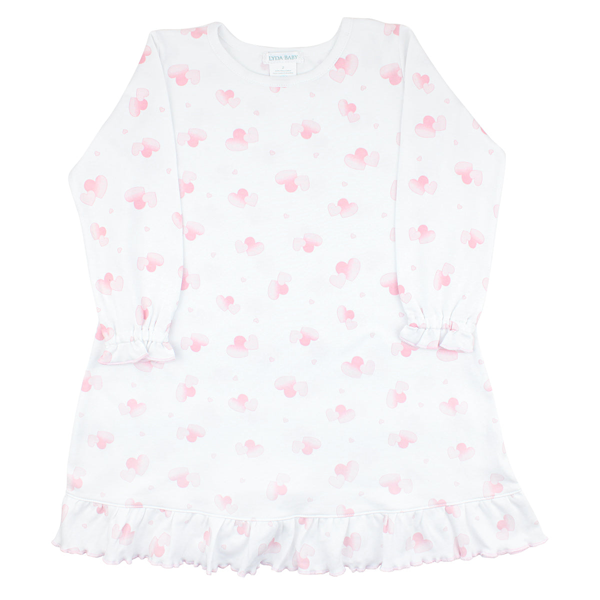 Double Love Printed Dress | Baby Girl