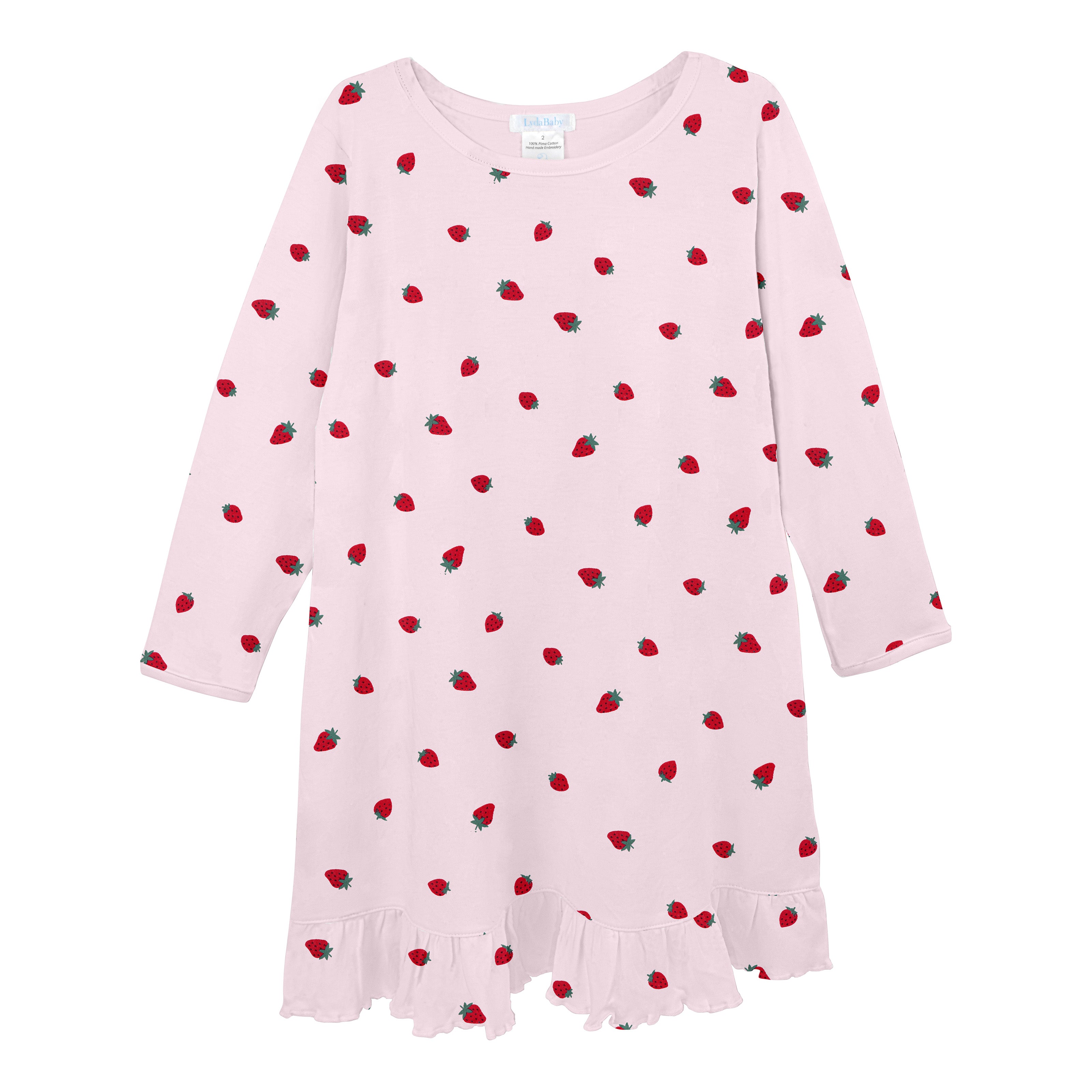 Strawberries Printed Dress | Girl