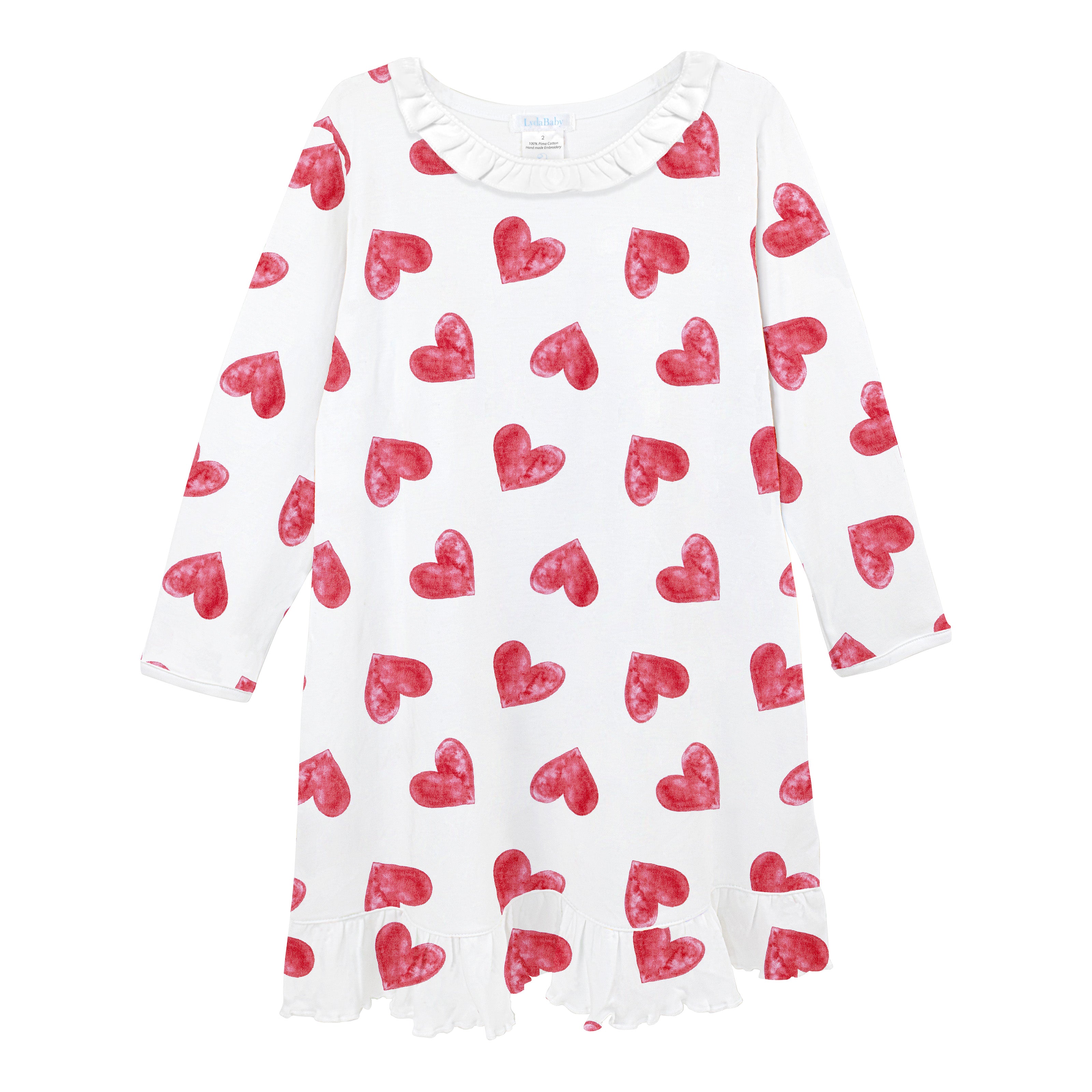 Love You Printed Dress | Baby Girl