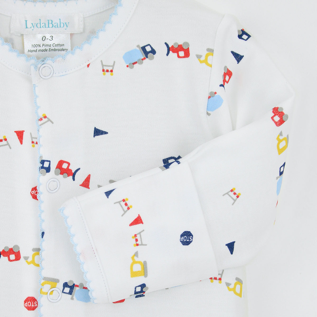 Cars Printed Footie | Baby Boy