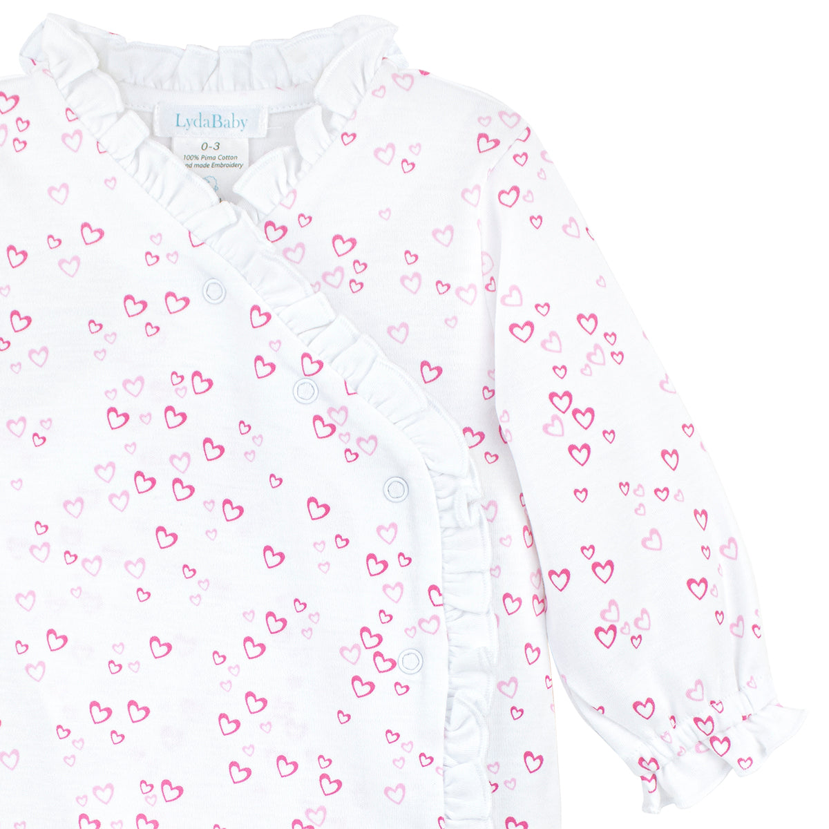 Little Love Printed Footie | Baby Girl