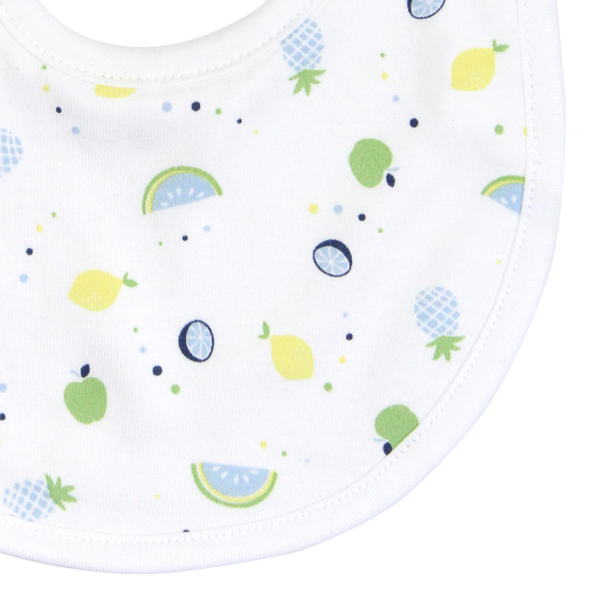 Summer Fruits Printed Bib | Baby Boy