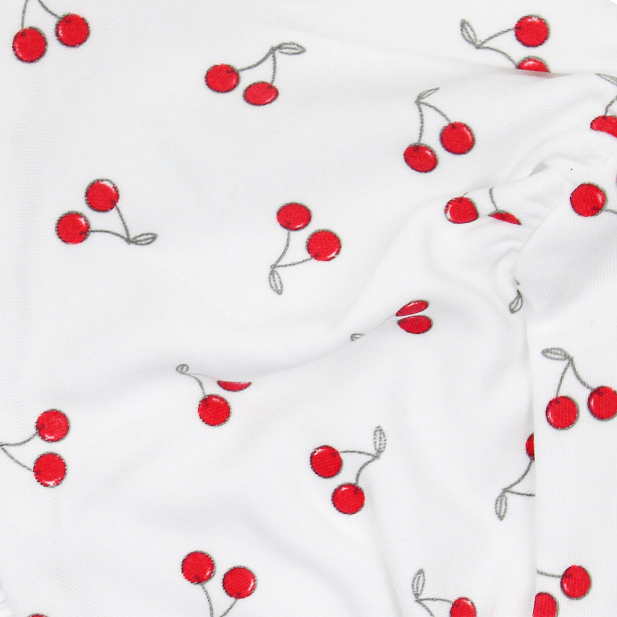 Cherries Printed Bonnet | Baby Girl