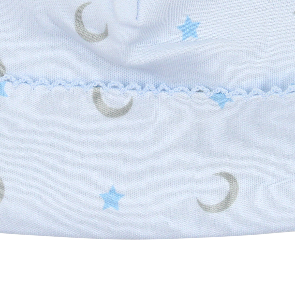 Moon and Stars Printed Hat | Baby Boy