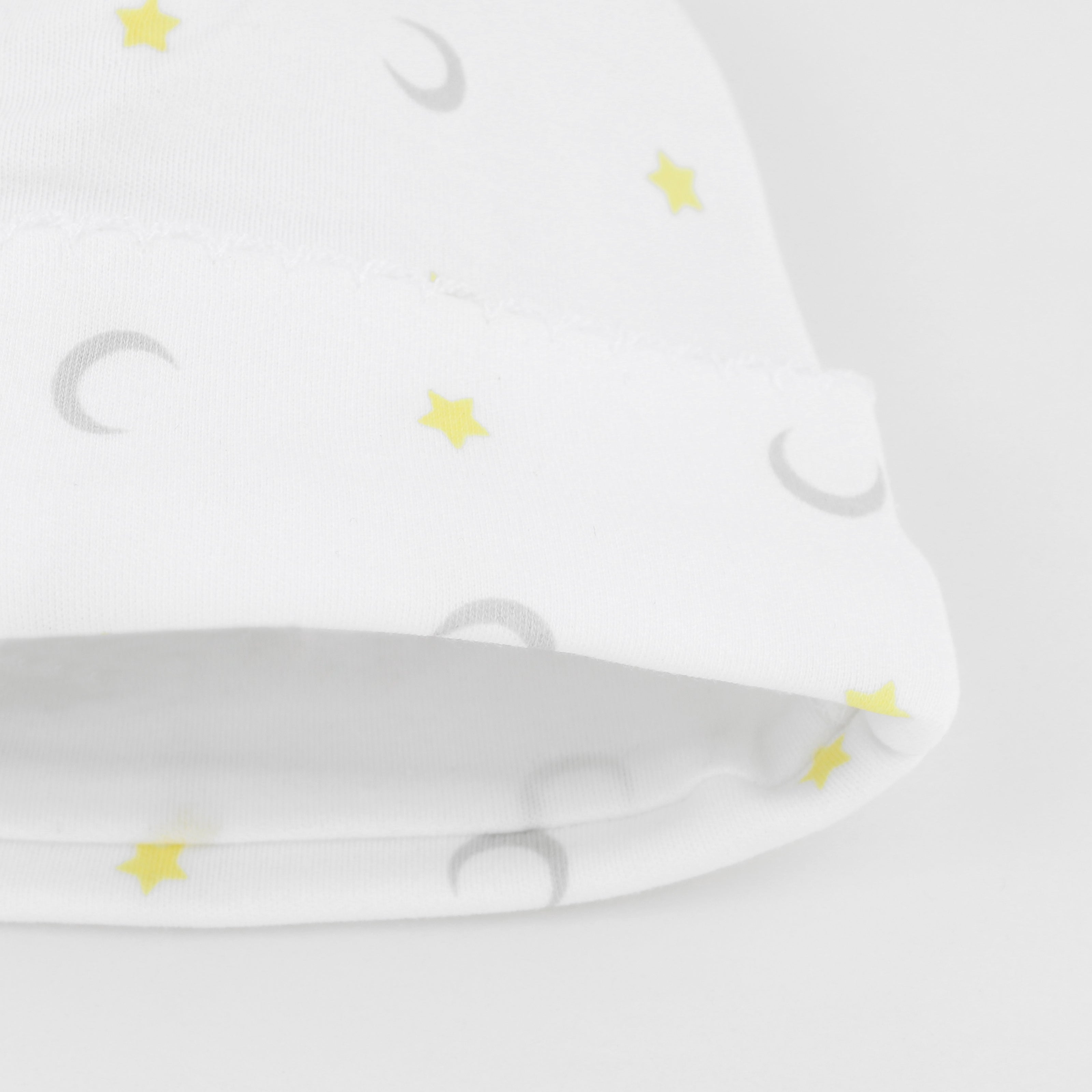 Moon and Stars Printed Hat | Baby Unisex