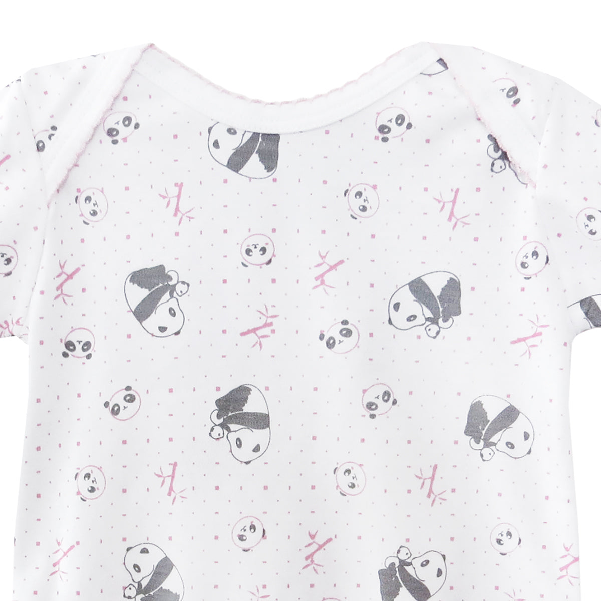 Pandas Love Printed Body | Baby Girl