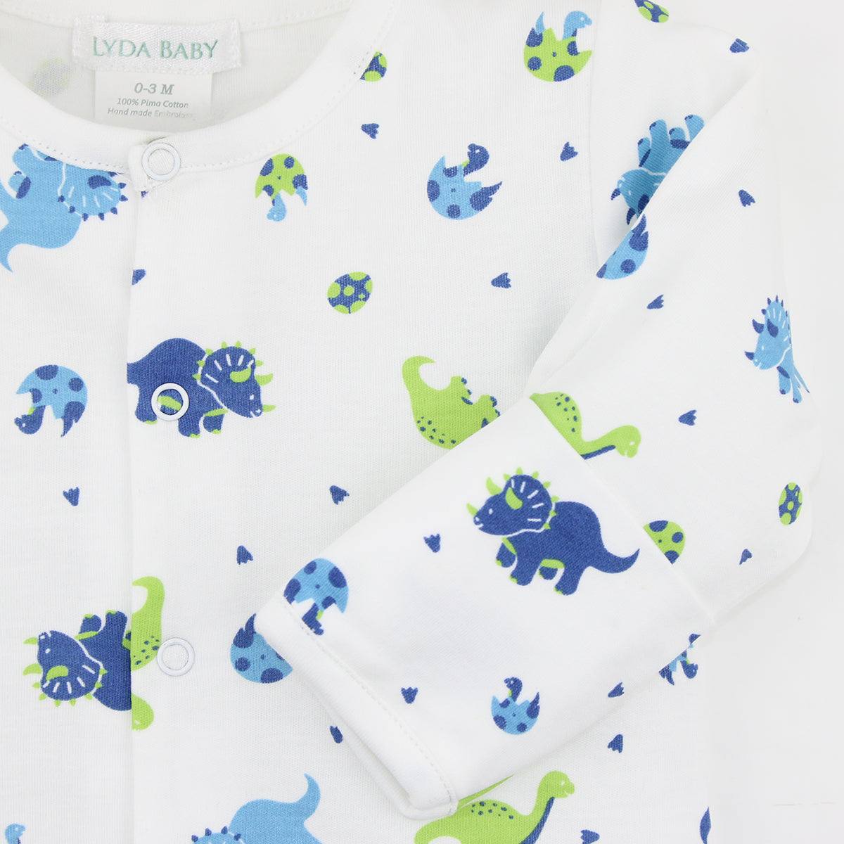 Baby Dinosaurs Printed Footie | Baby Boy